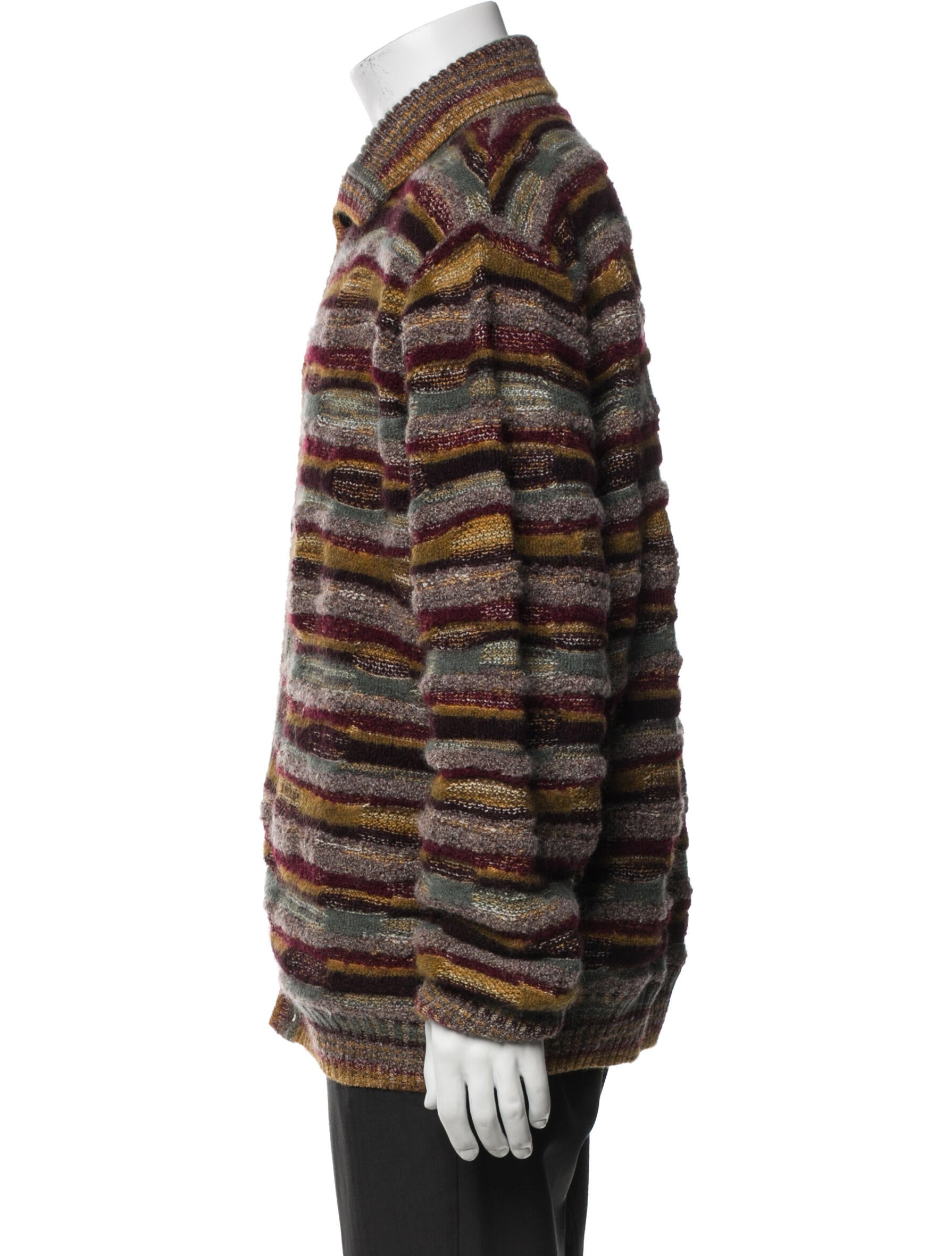 Missoni Striped Collar Cardigan