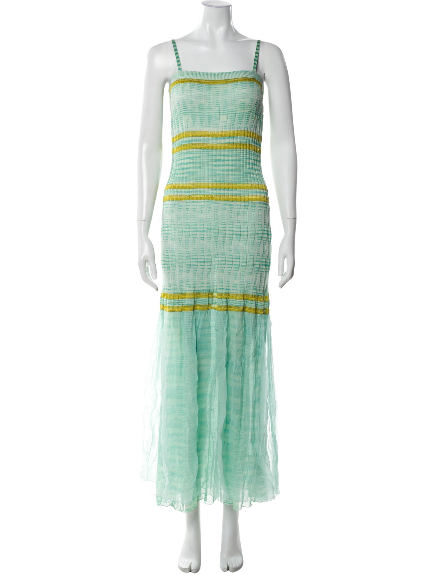 Missoni Striped Midi Length Dress