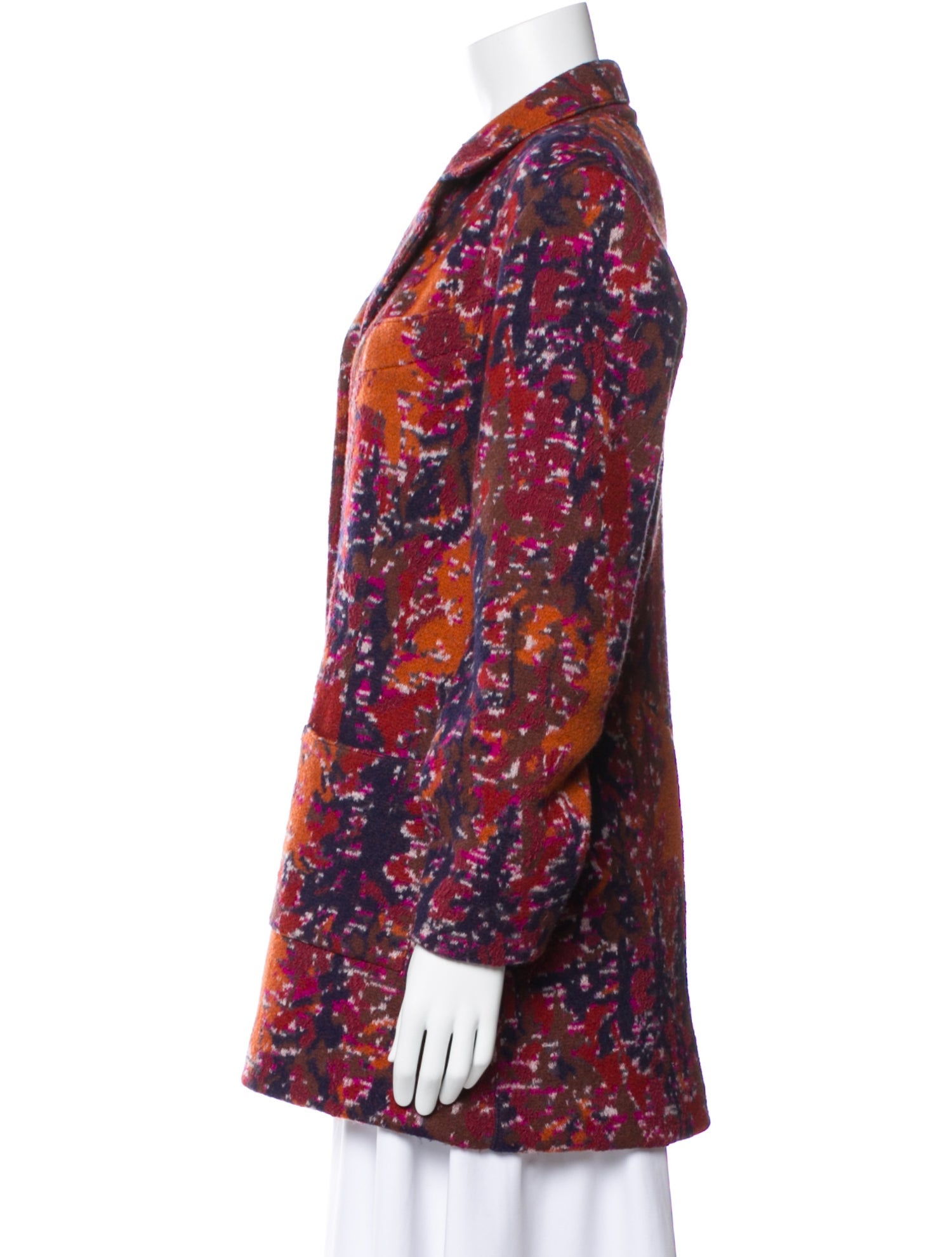 Missoni Wool Printed Coat