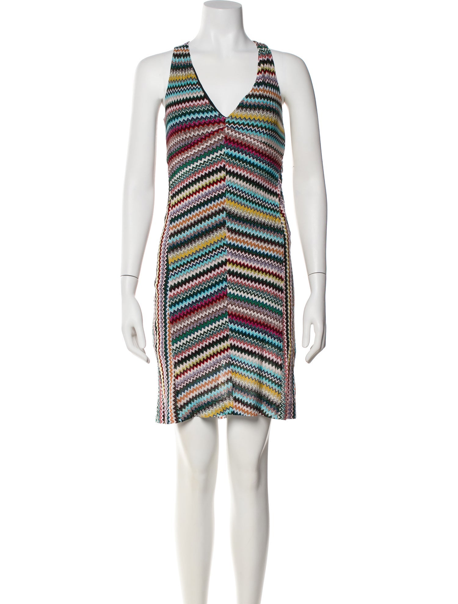 Missoni Striped Knee-Length Dress