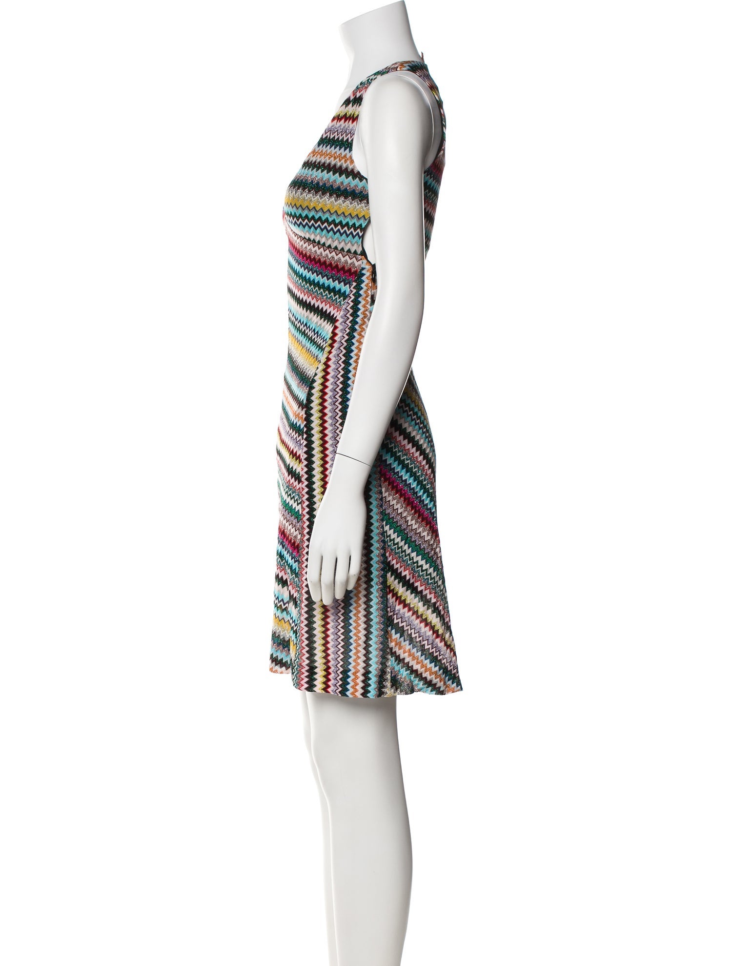 Missoni Striped Knee-Length Dress