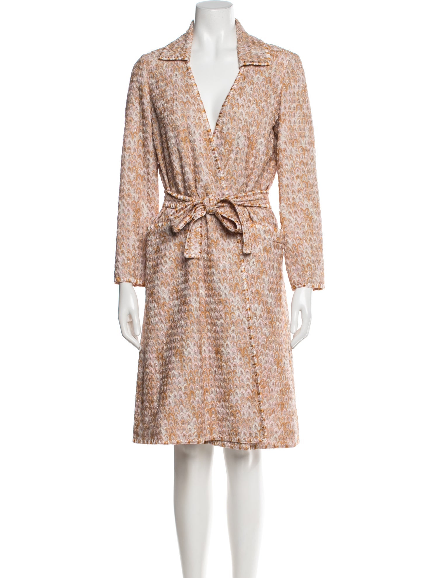 Missoni Printed Trench Coat