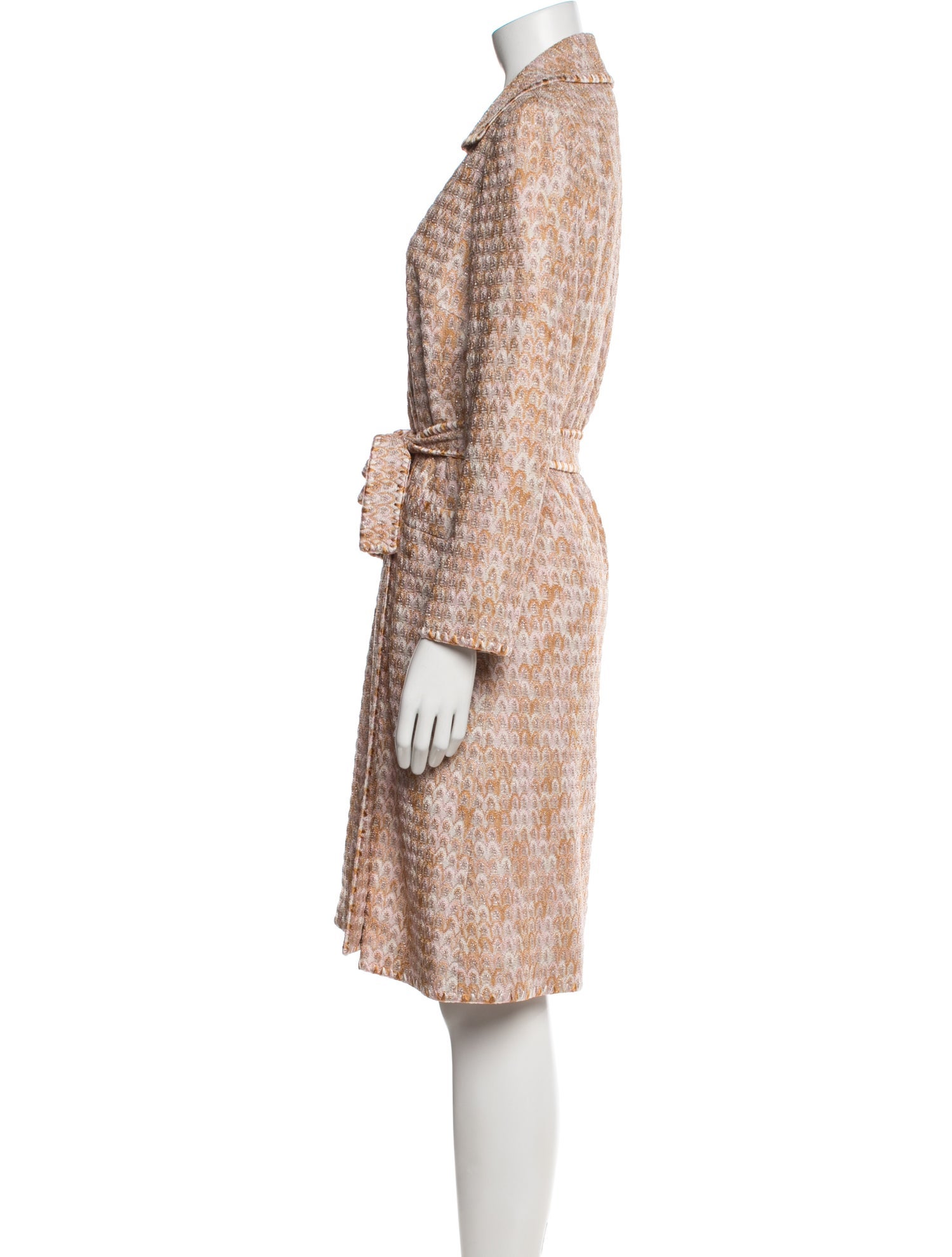 Missoni Printed Trench Coat