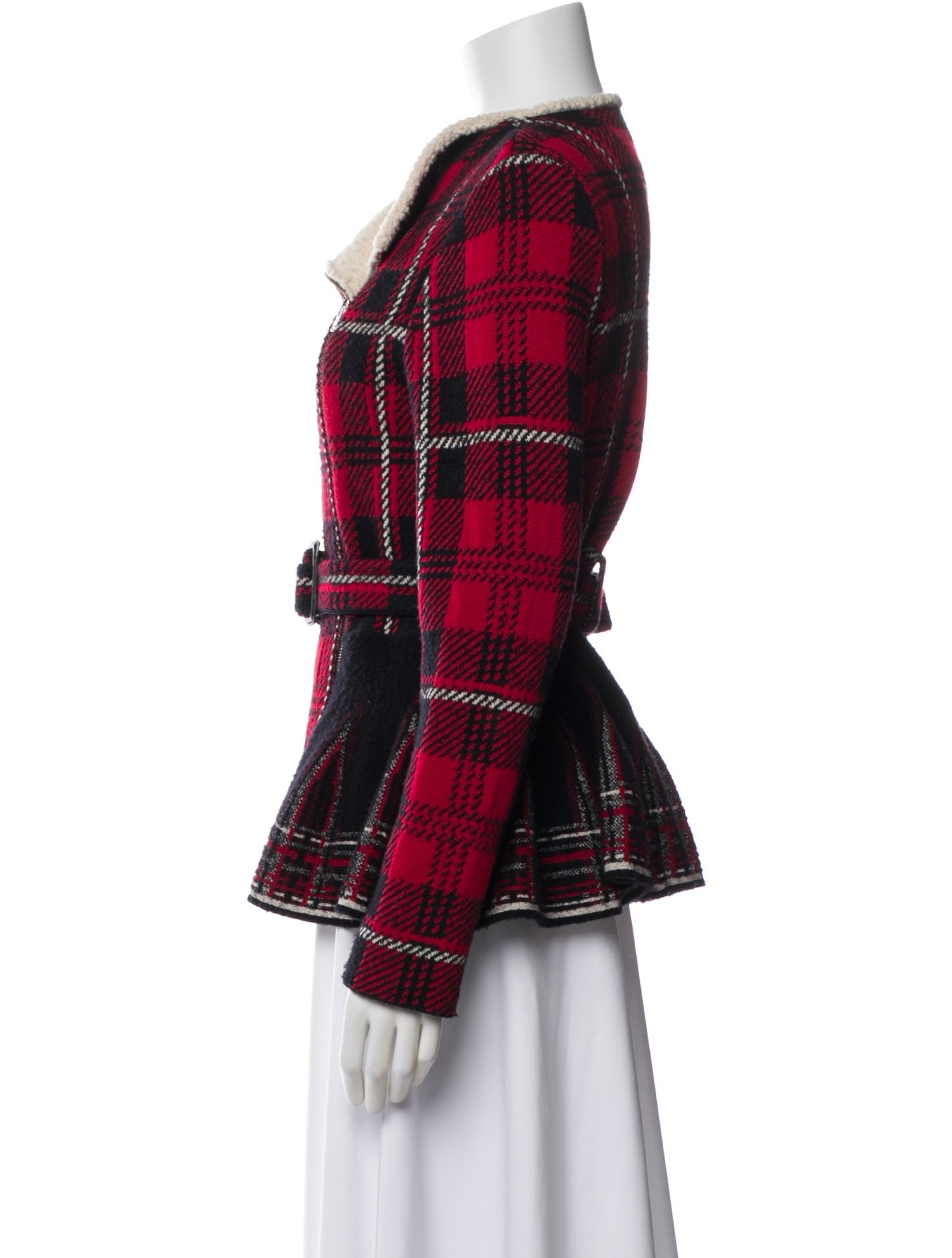 Missoni Wool Plaid Print Blazer