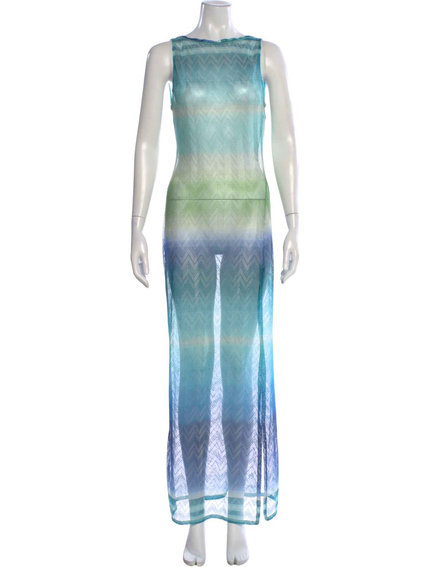 Missoni Tie-Dye Print Long Dress