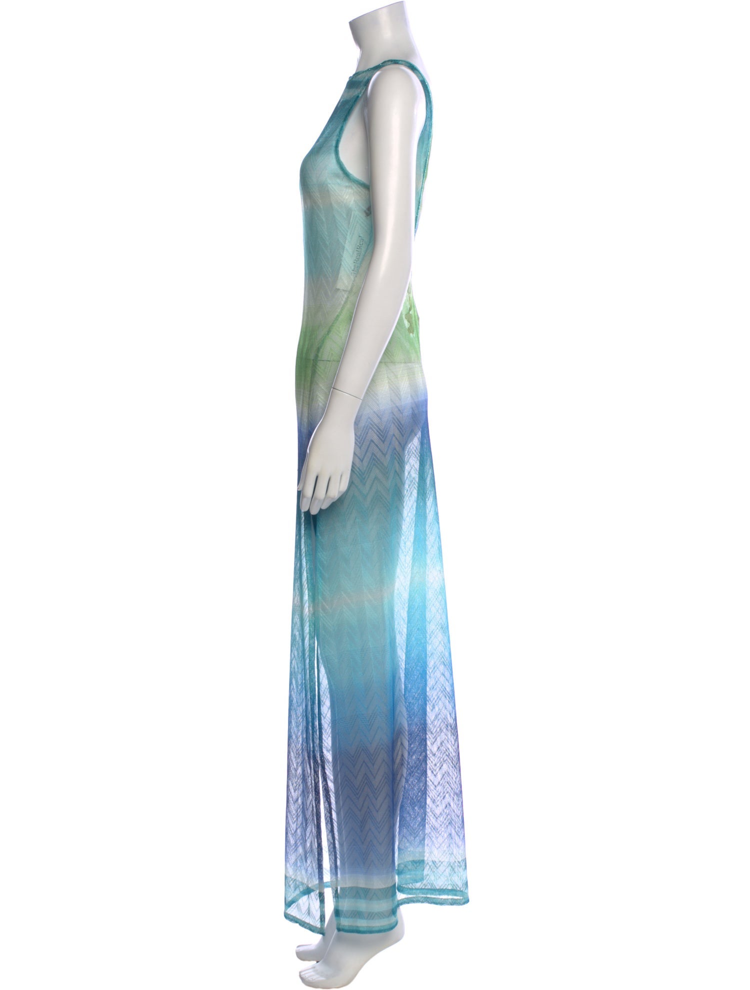Missoni Tie-Dye Print Long Dress