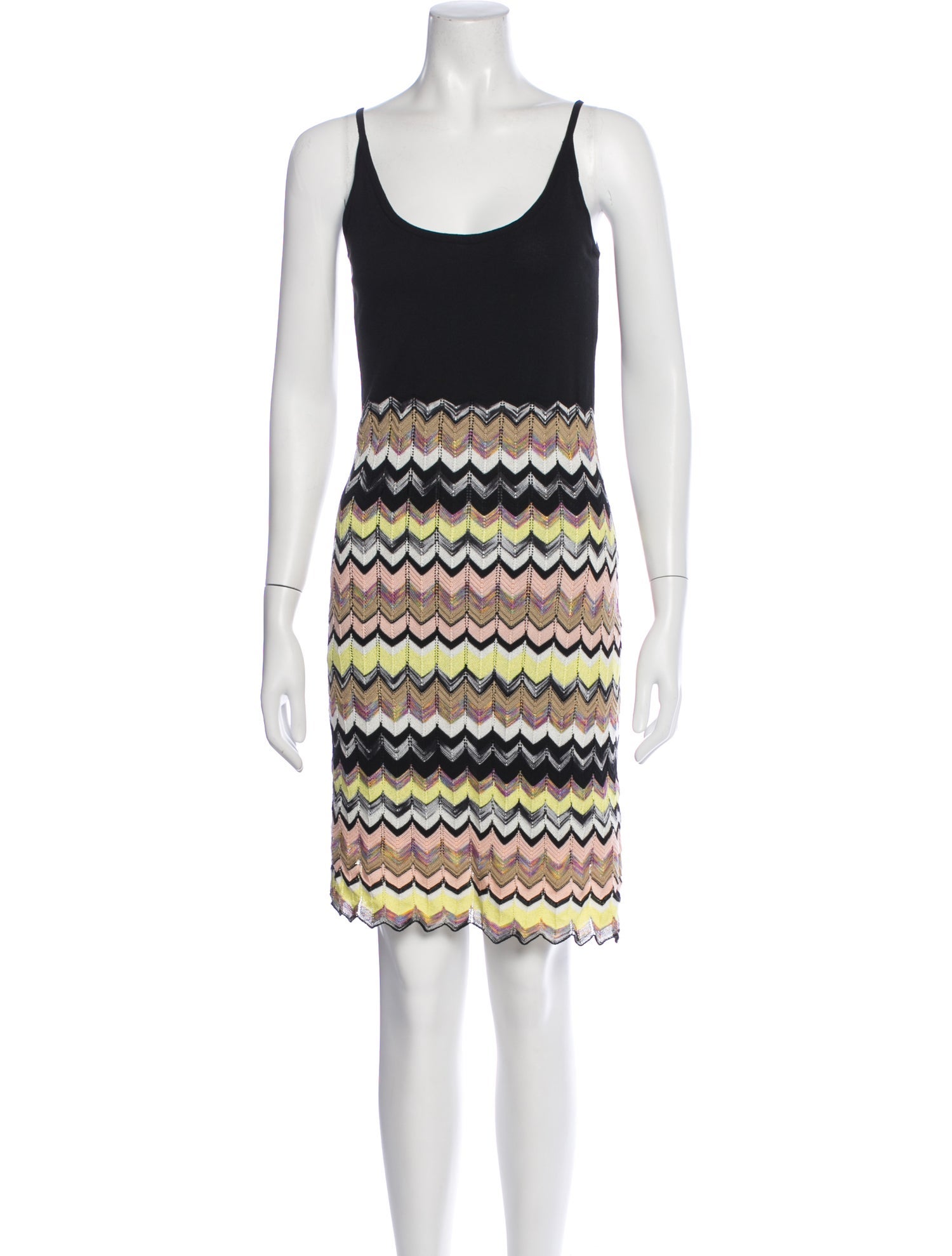 Missoni Striped Knee-Length Dress