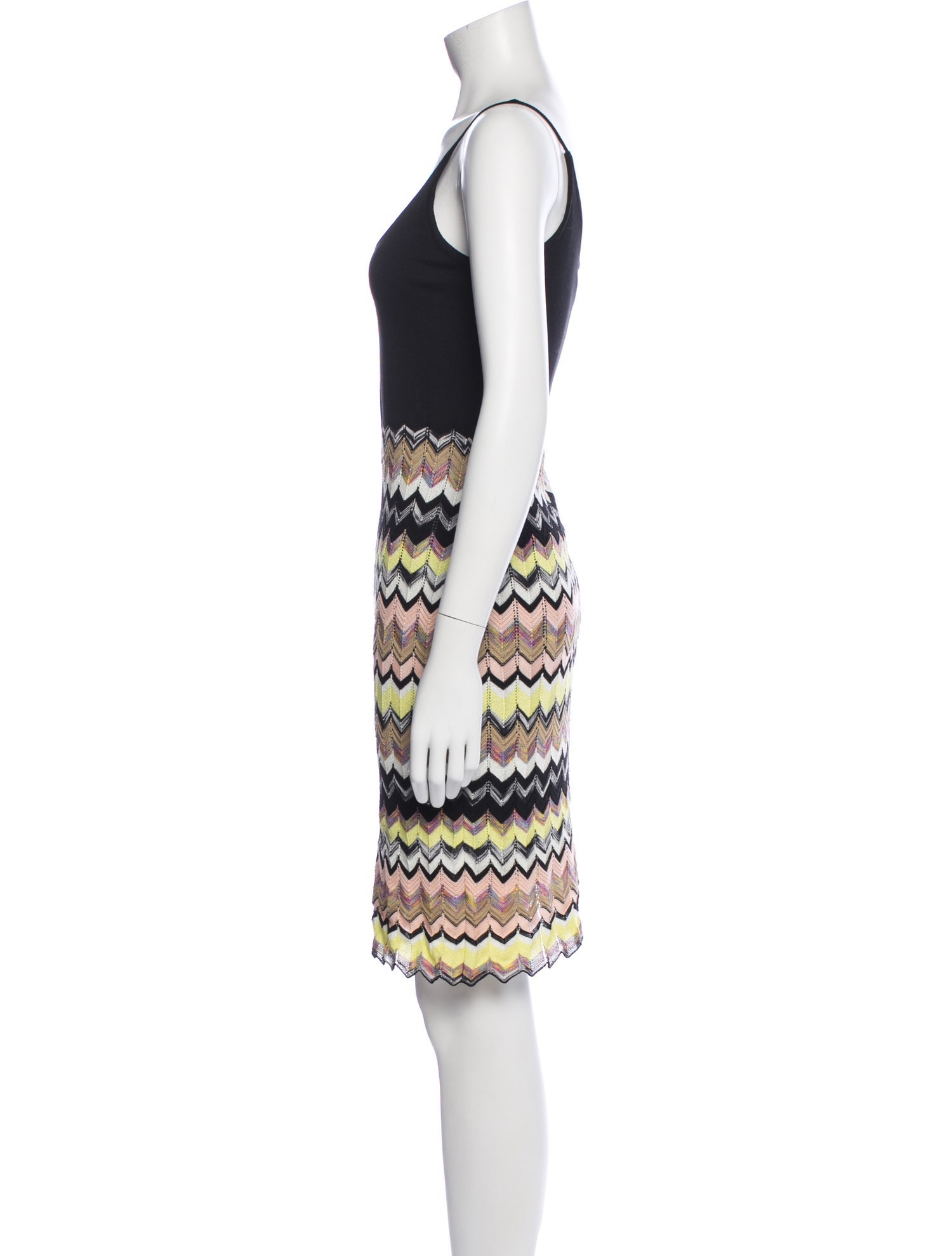 Missoni Striped Knee-Length Dress