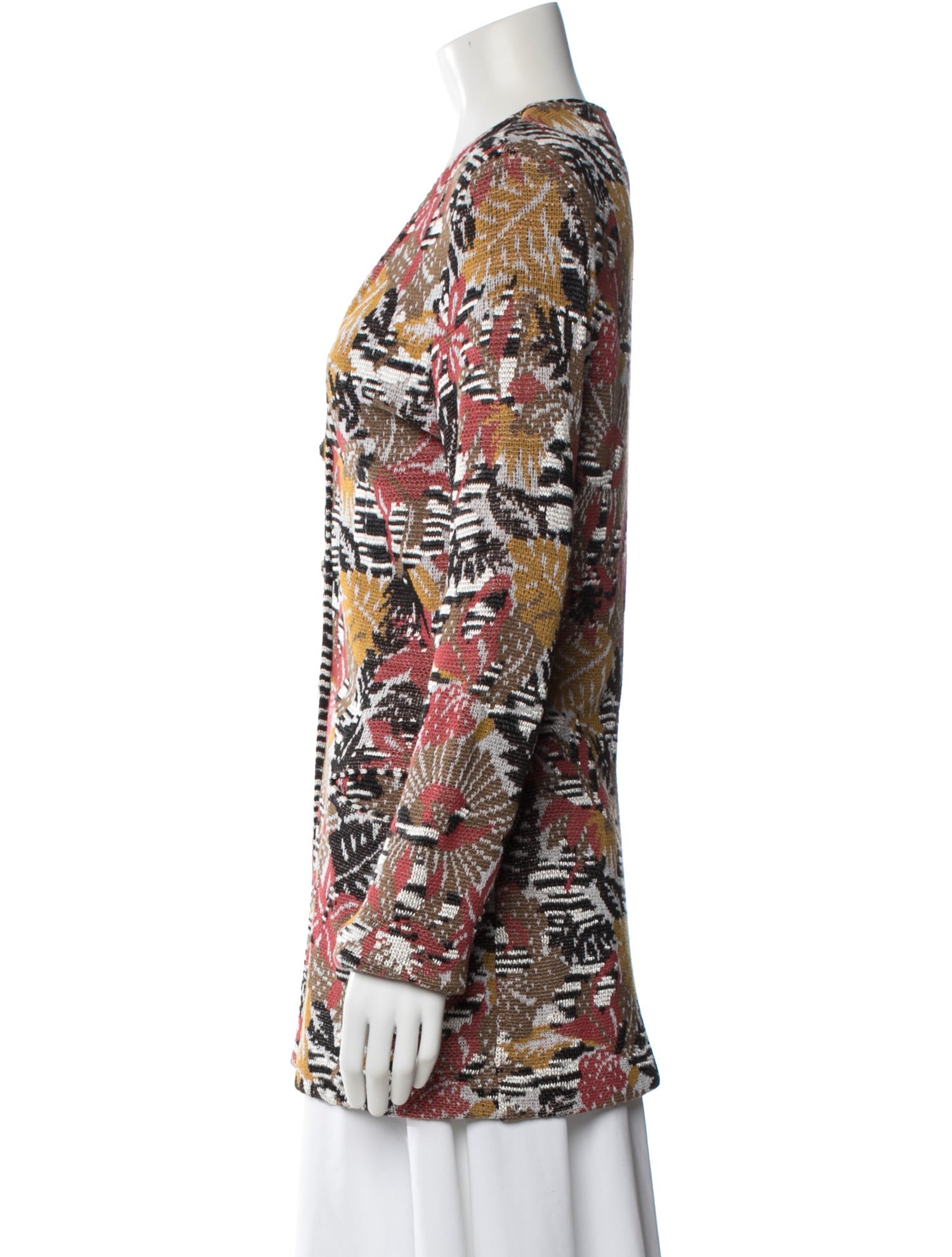 Missoni Patterned V-Neck Sweater