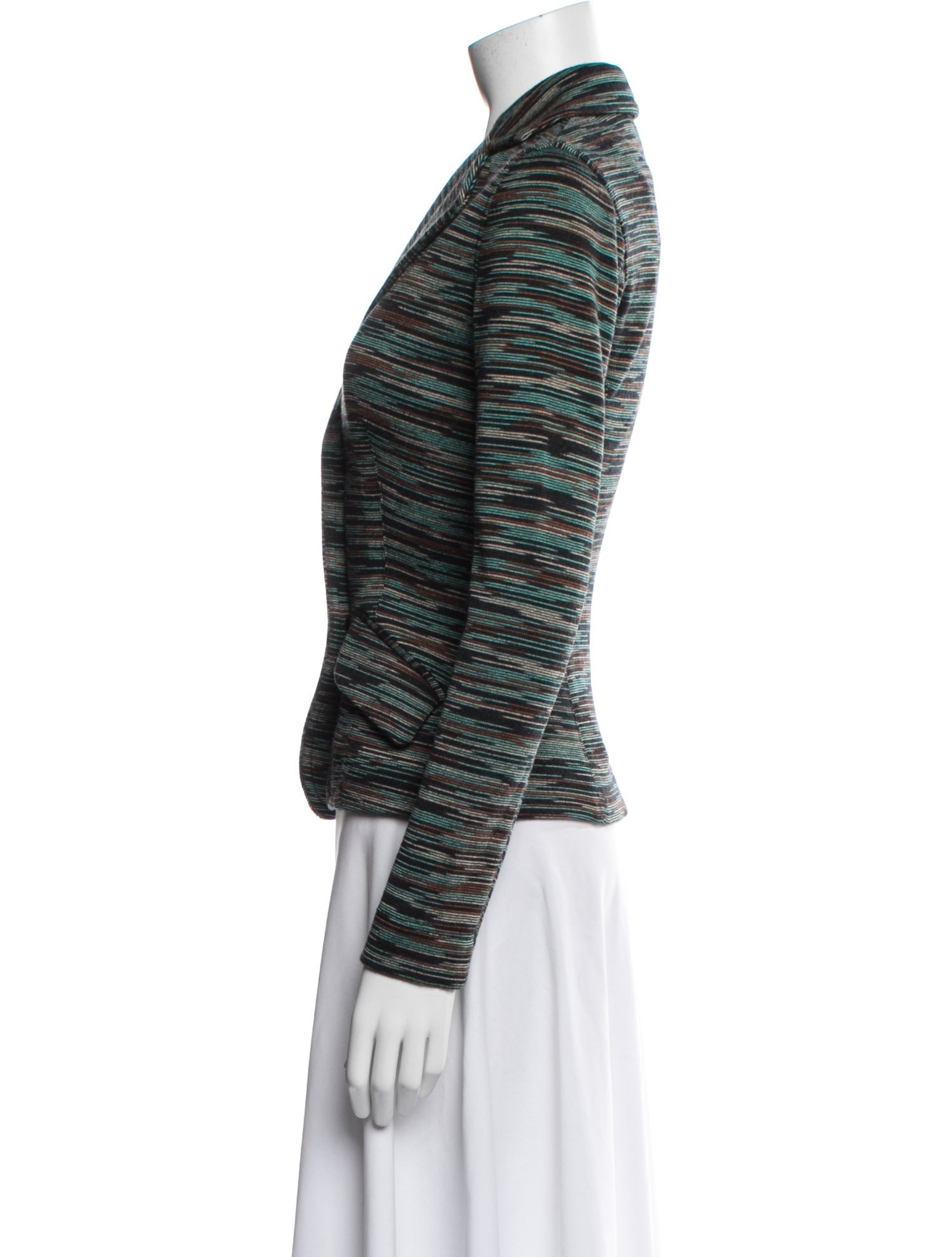 M Missoni Wool Striped Blazer w/ Tags