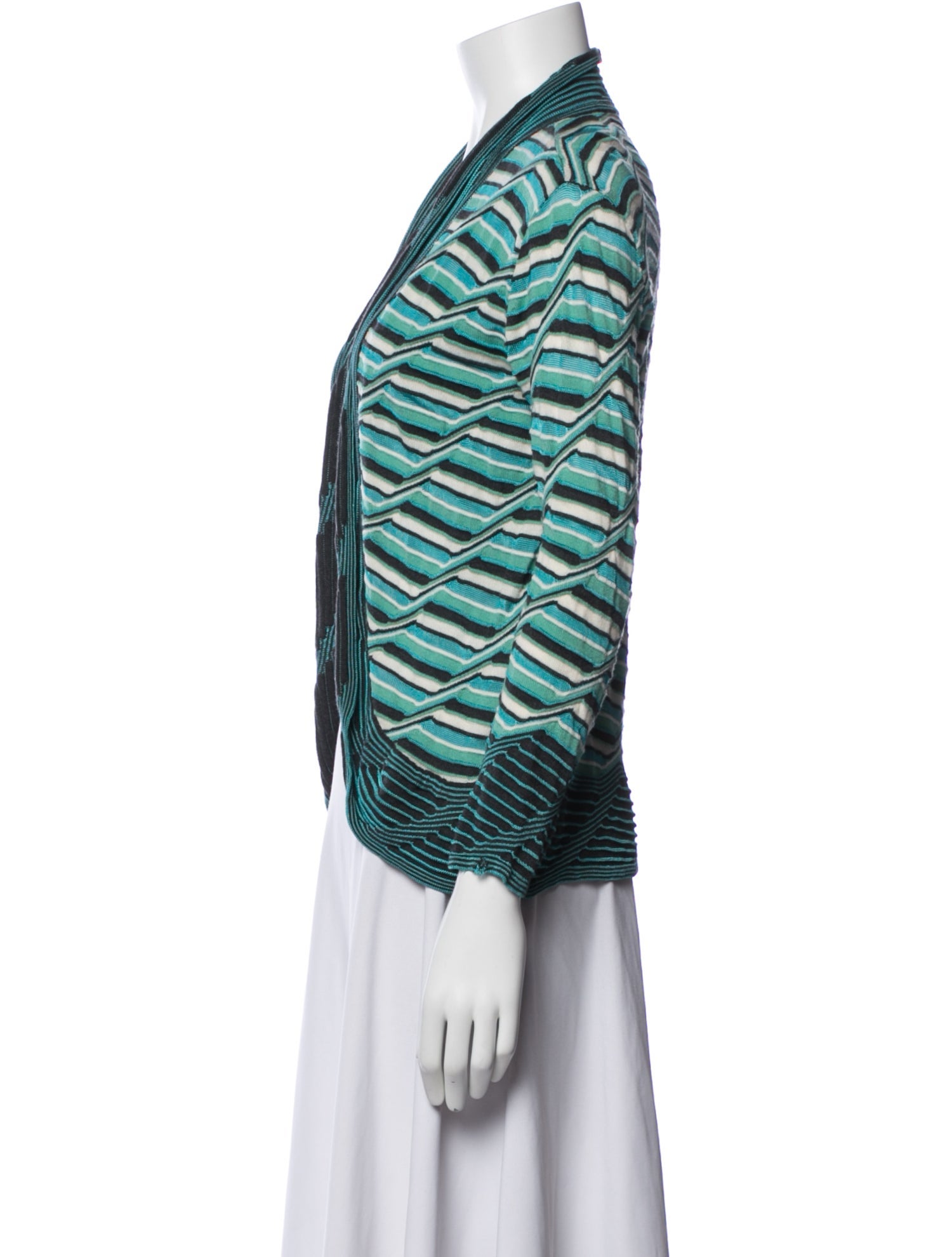 Missoni Merino Wool Striped Jacket