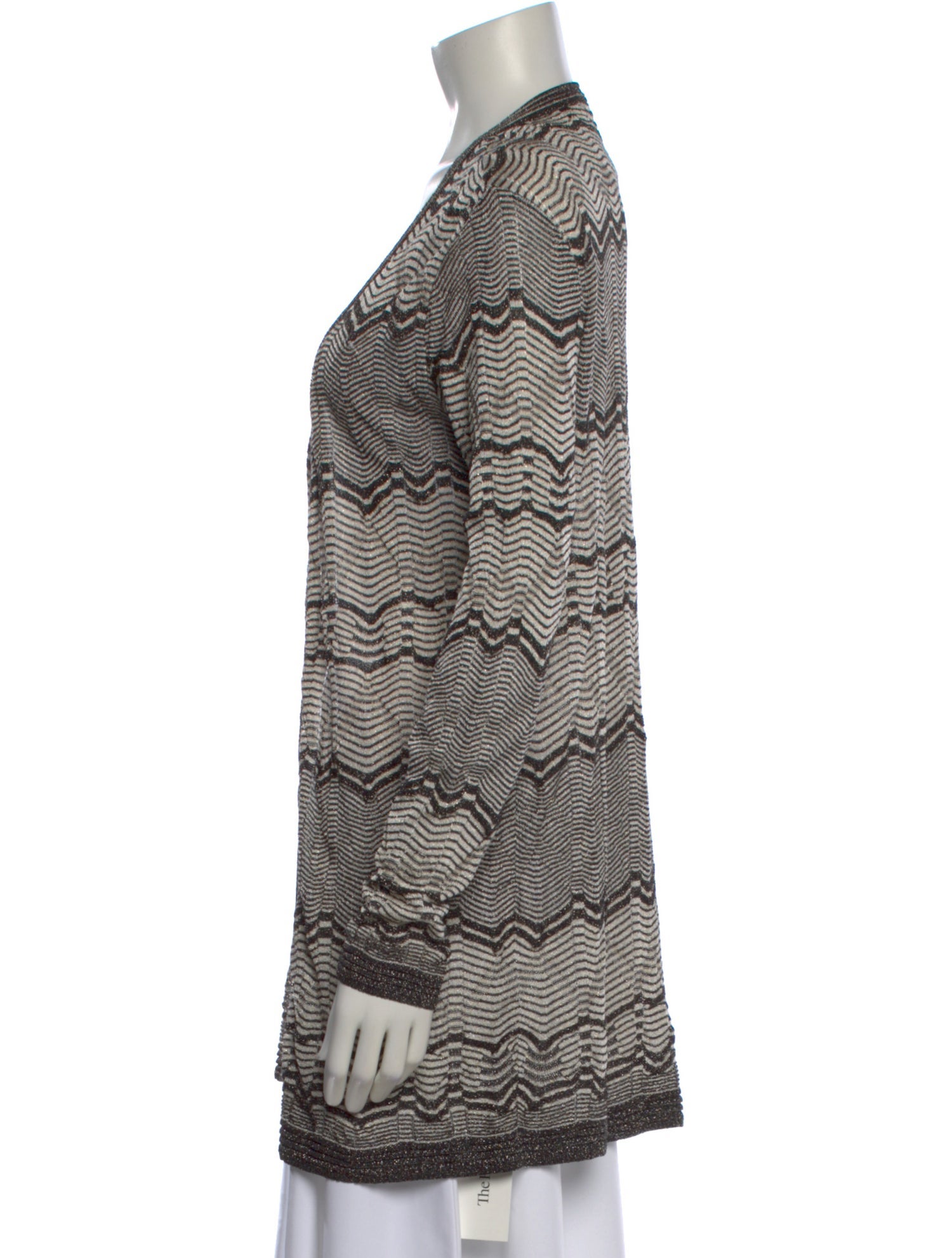 Missoni Striped Open Front Sweater