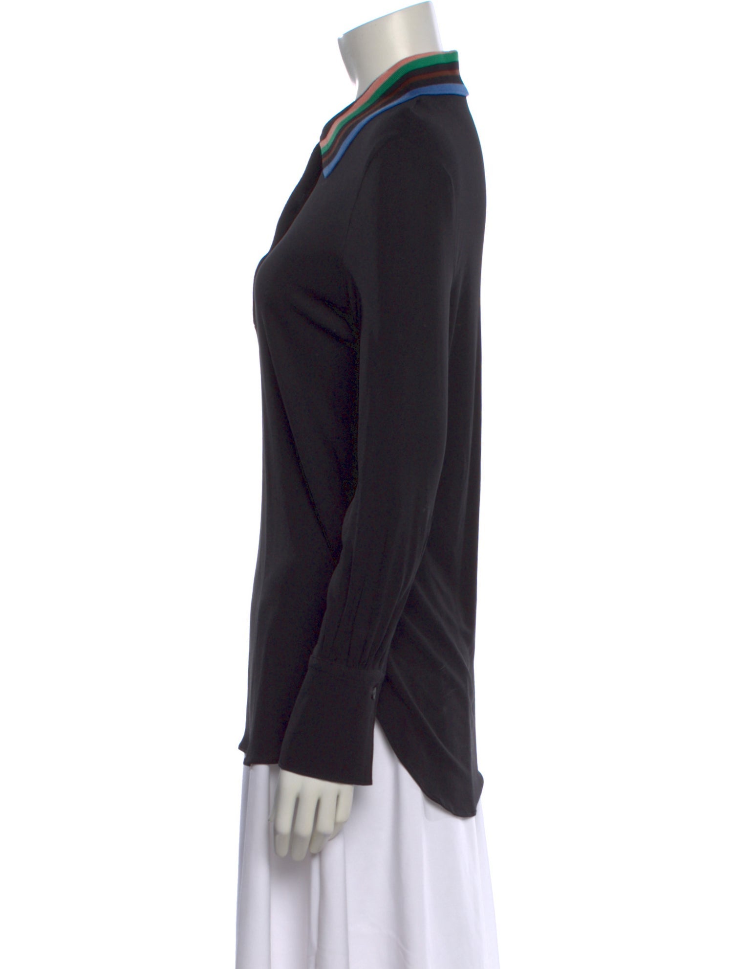 Missoni Wool Long Sleeve Polo