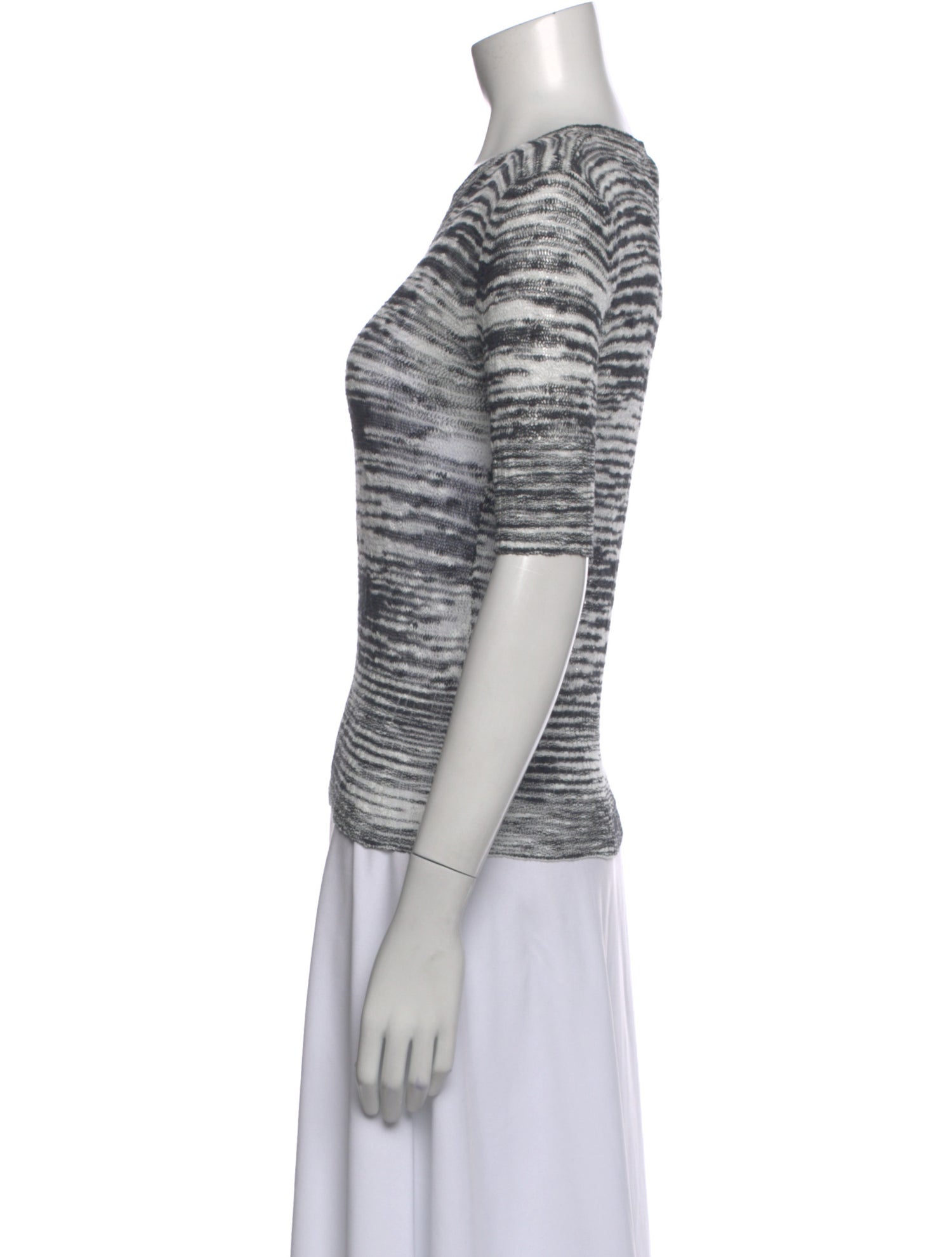 Missoni Striped Crew Neck Sweater