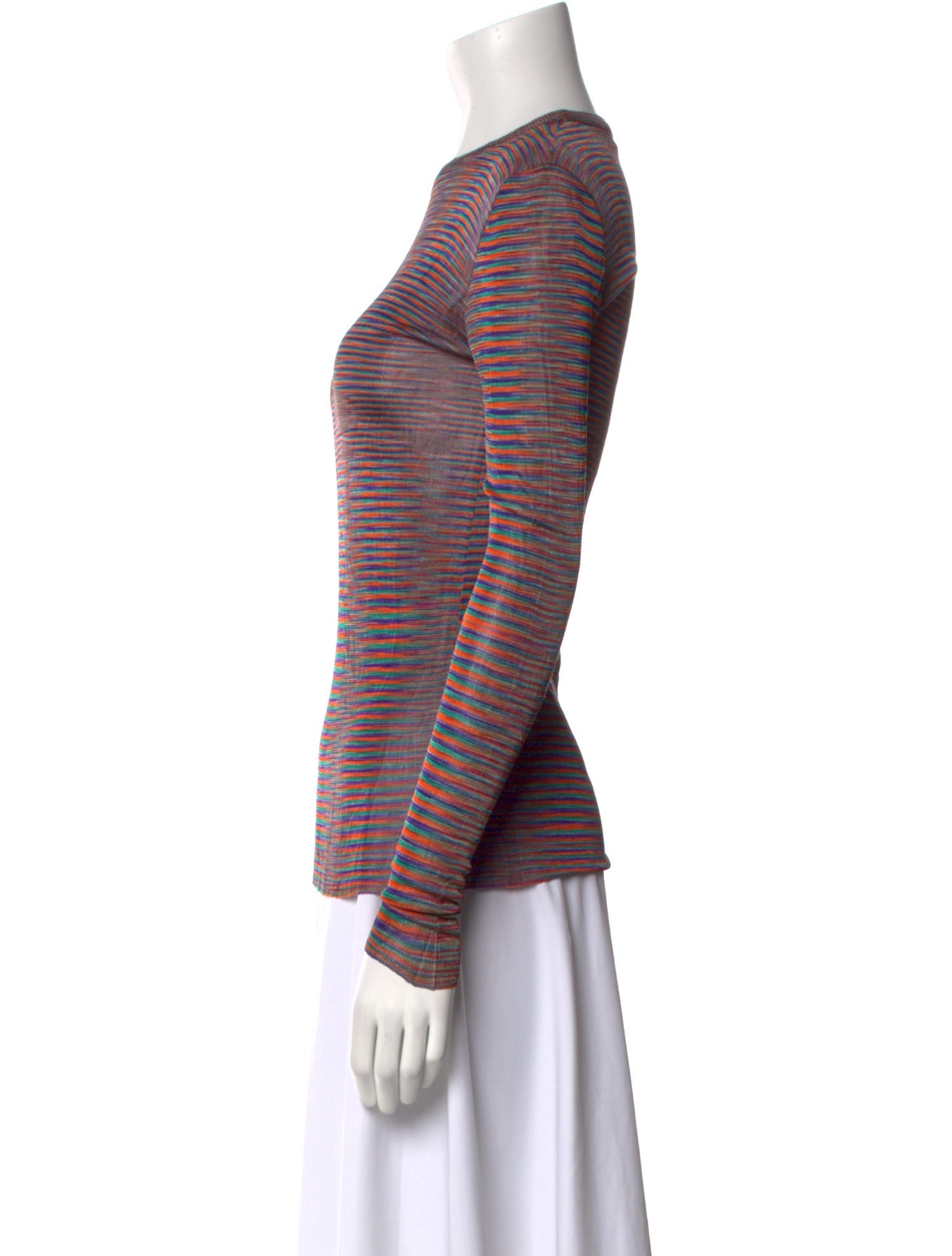 Missoni Striped Crew Neck Sweater