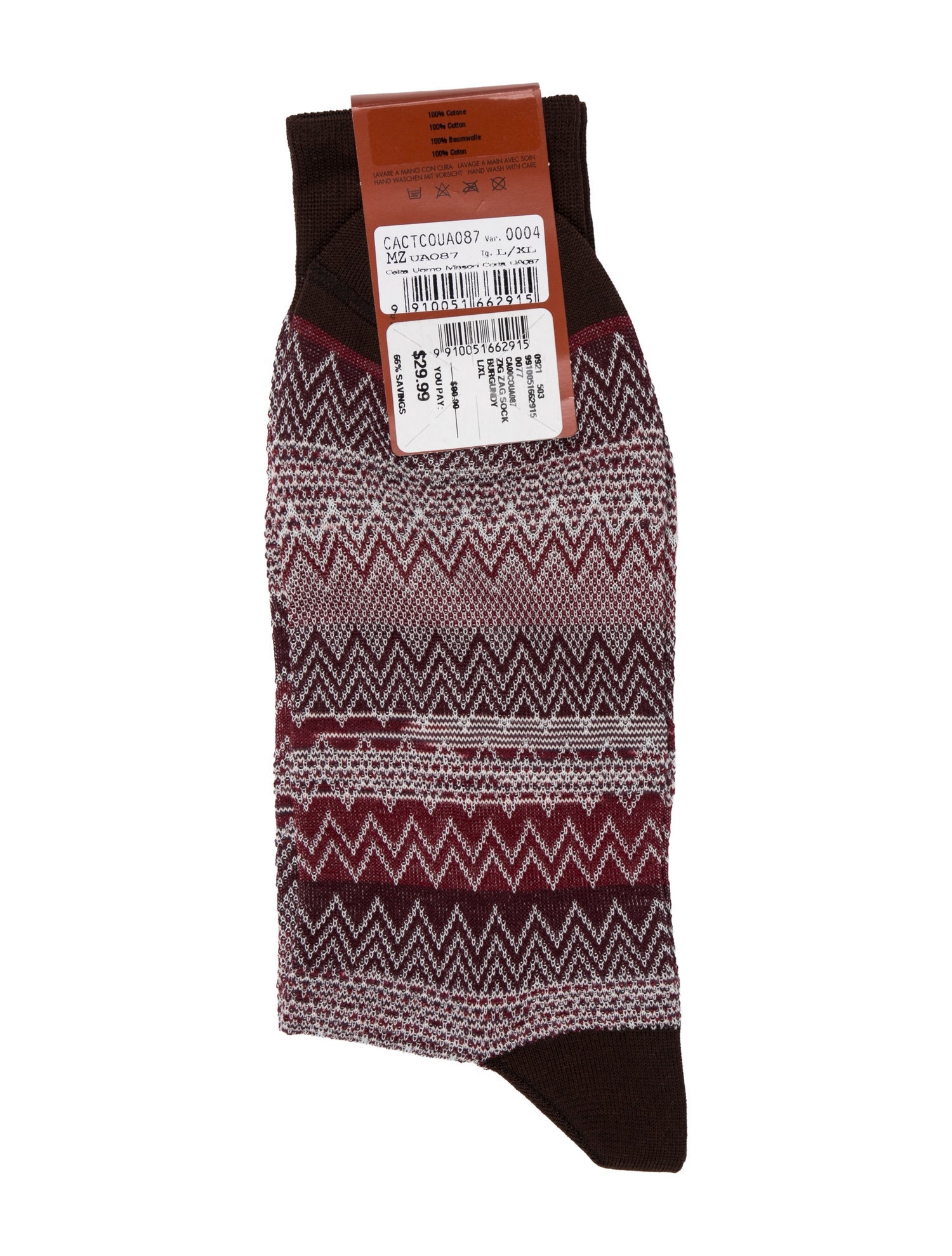 Missoni Long Patterned Socks