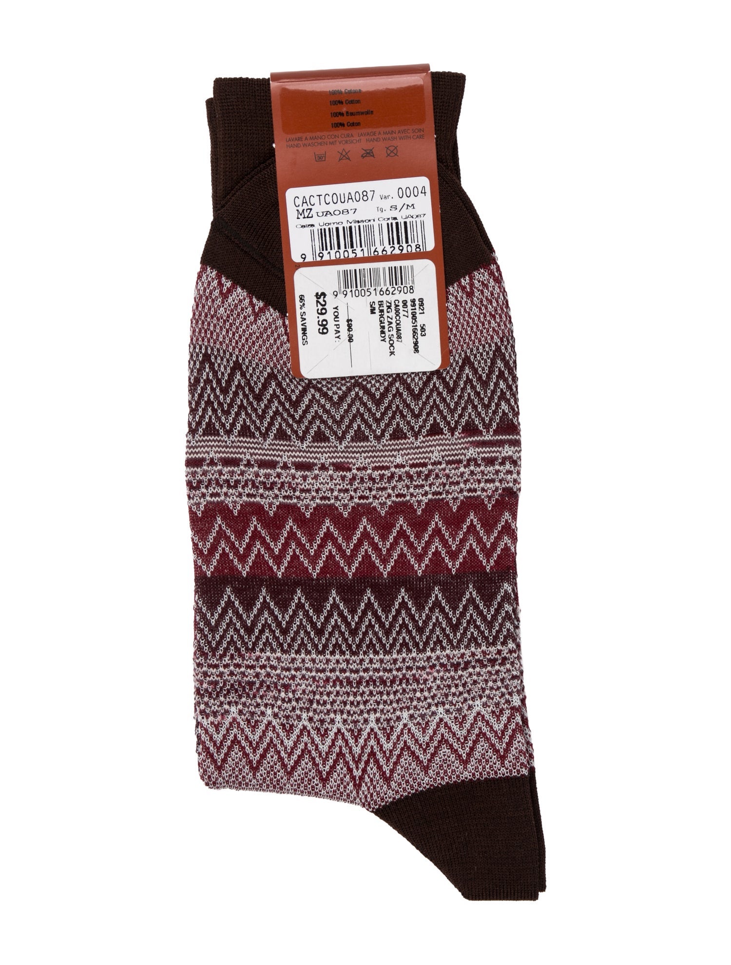Missoni Long Patterned Socks