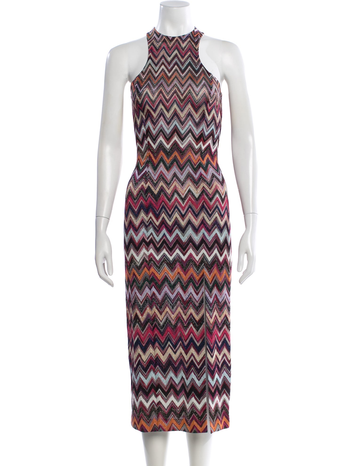 Missoni Striped Midi Length Dress