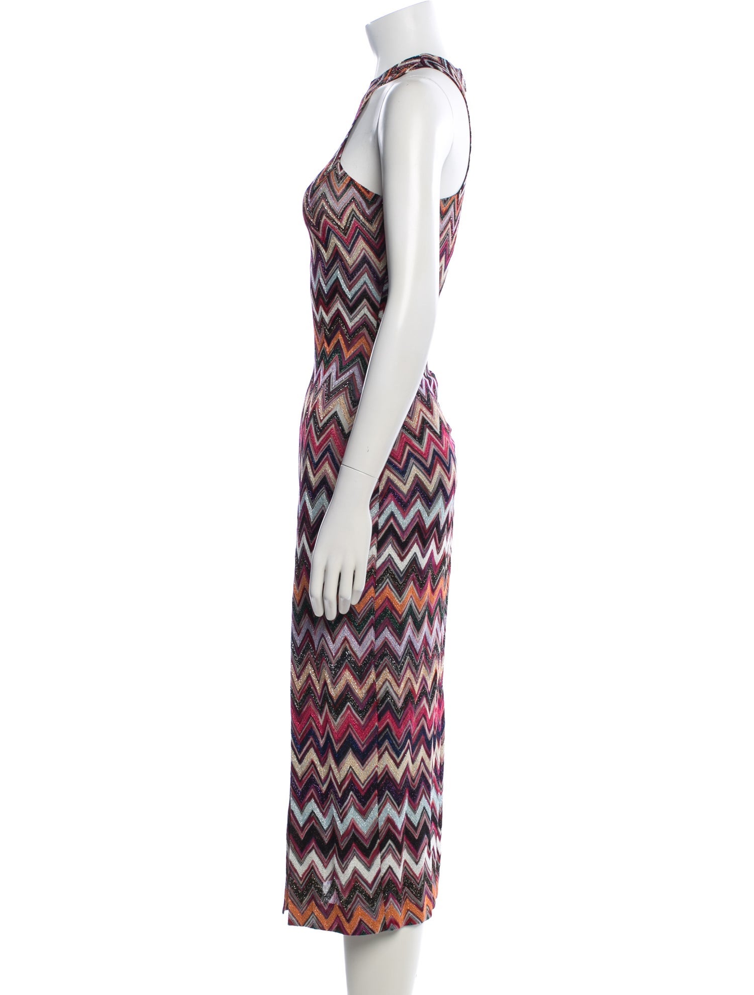 Missoni Striped Midi Length Dress