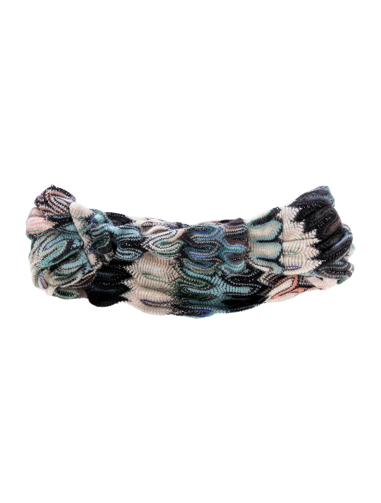 Missoni Patterned Multicolored Headband
