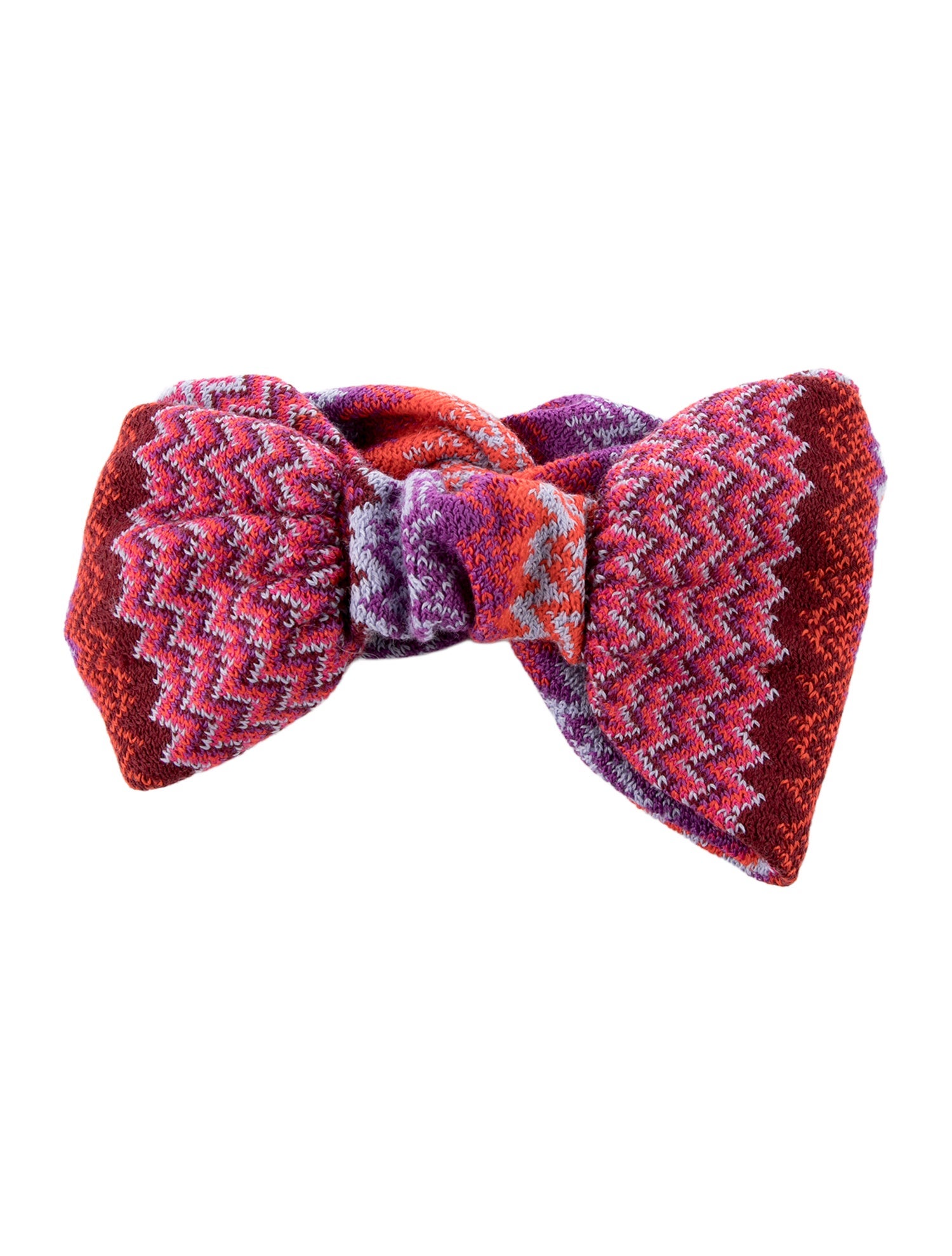 Missoni purple wool multicolored missoni hair band w/Tags