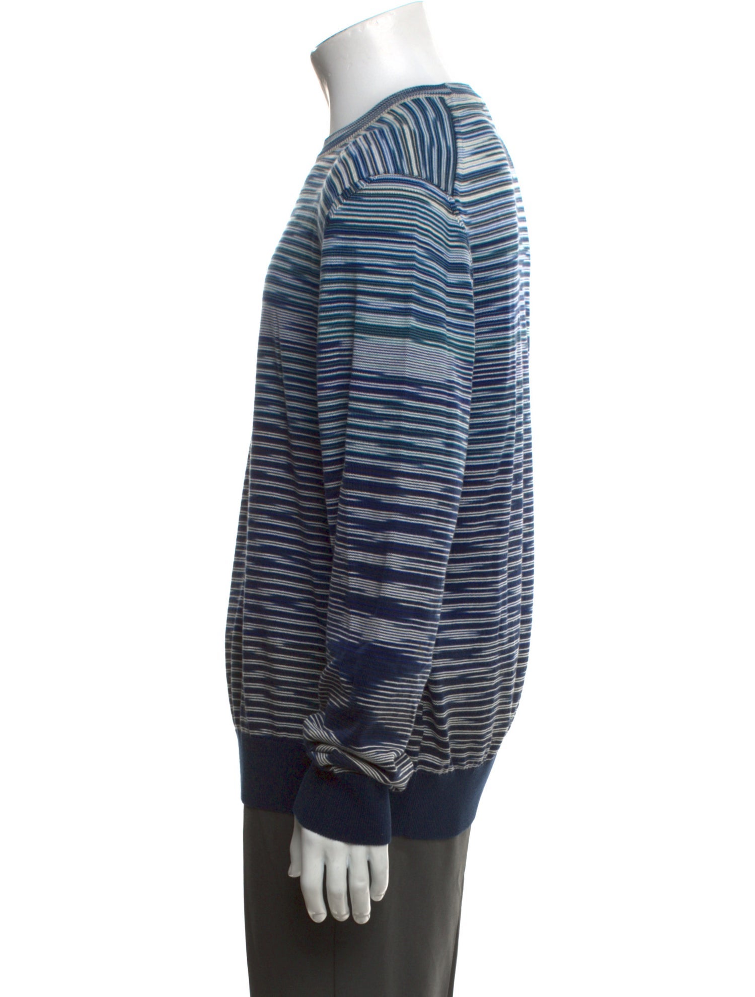 Missoni Striped Crew Neck Pullover