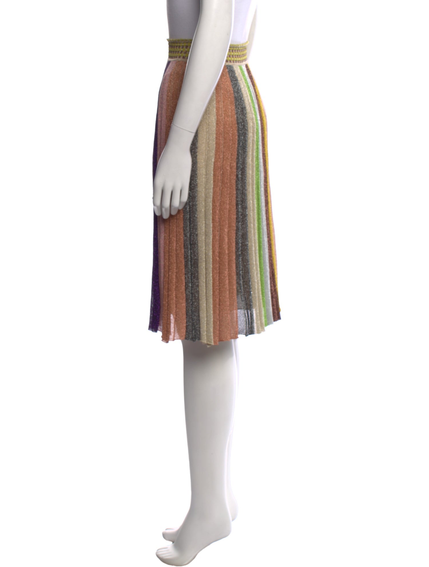 Missoni Striped Midi Length Skirt