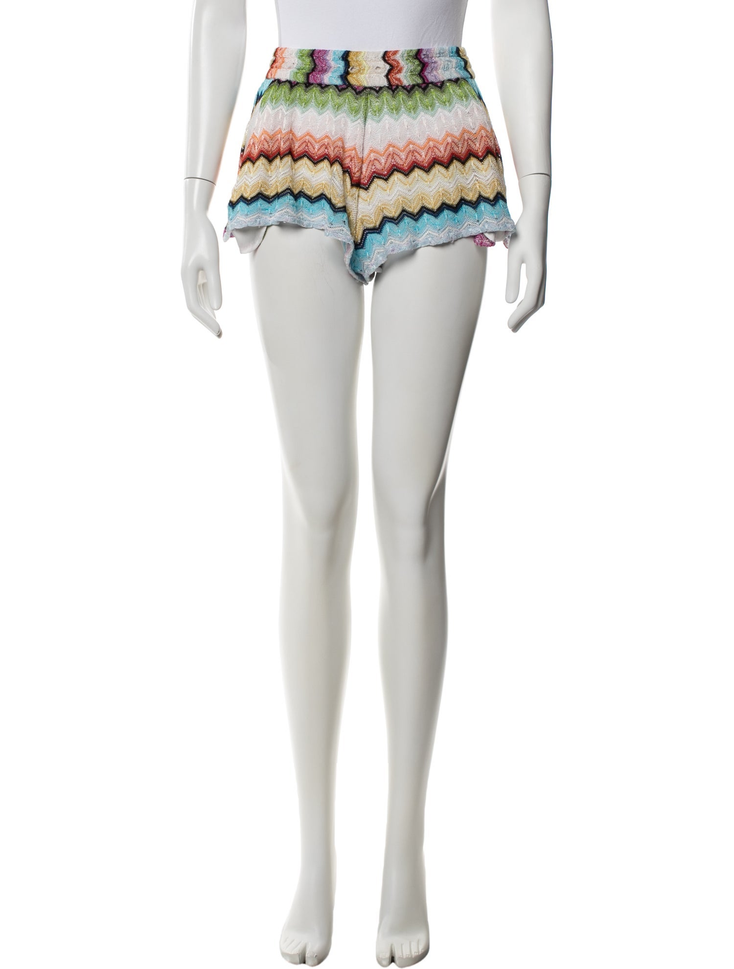 Missoni Patterned Mini Shorts