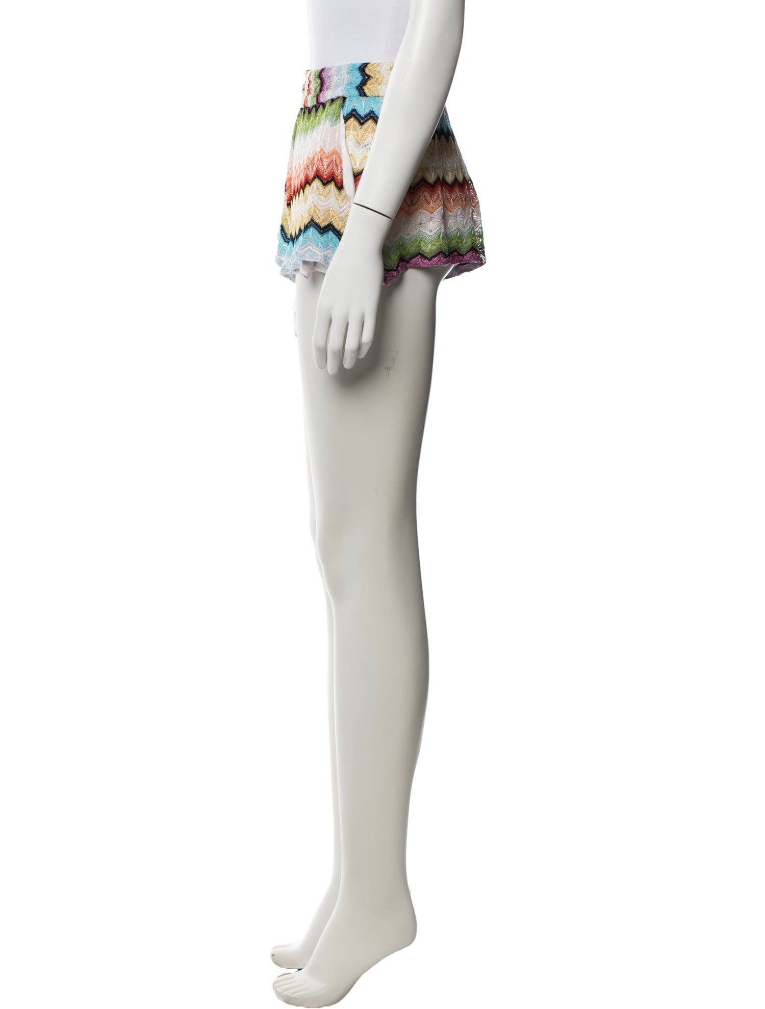 Missoni Patterned Mini Shorts