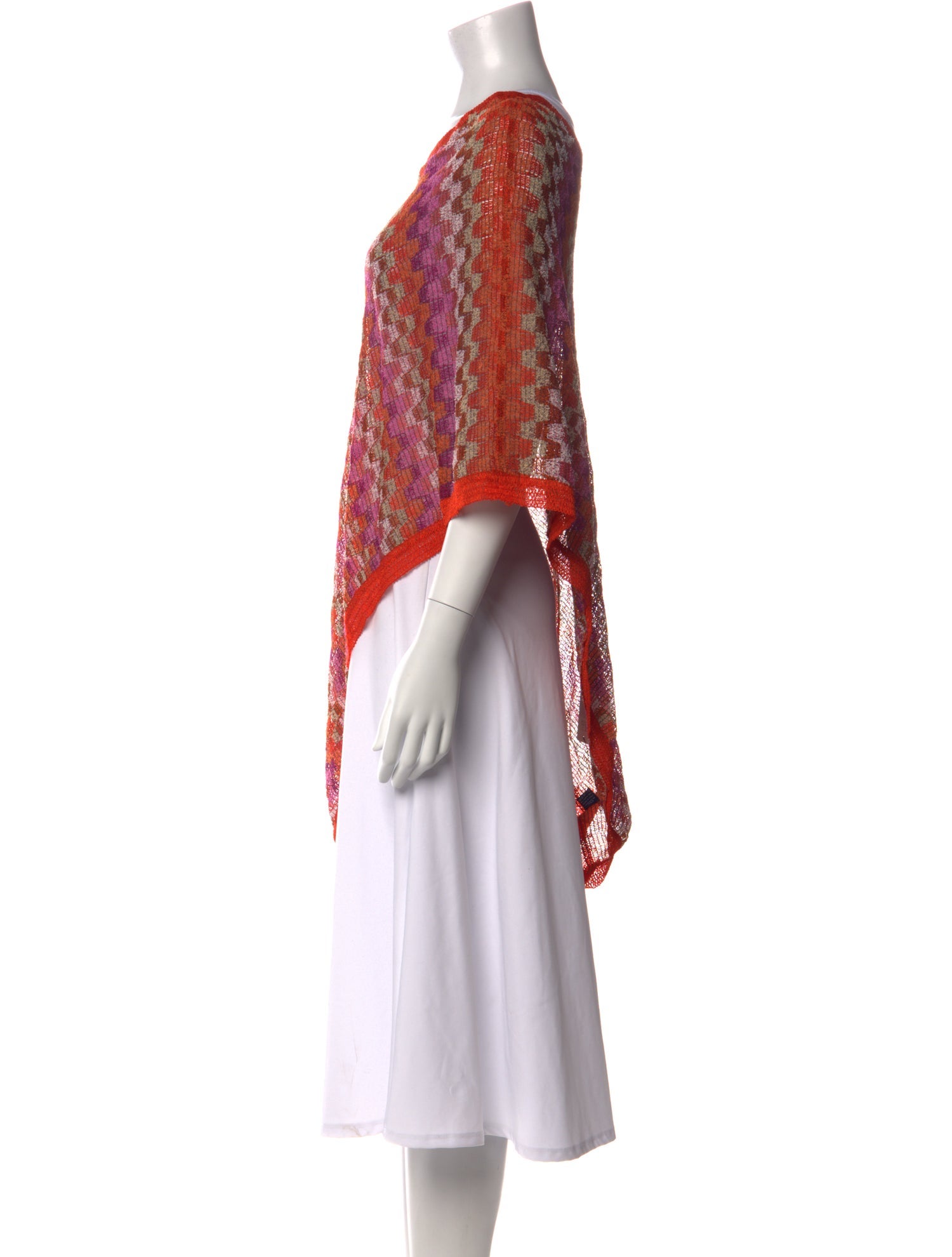 Missoni Patterned Scoop Neck Sweater