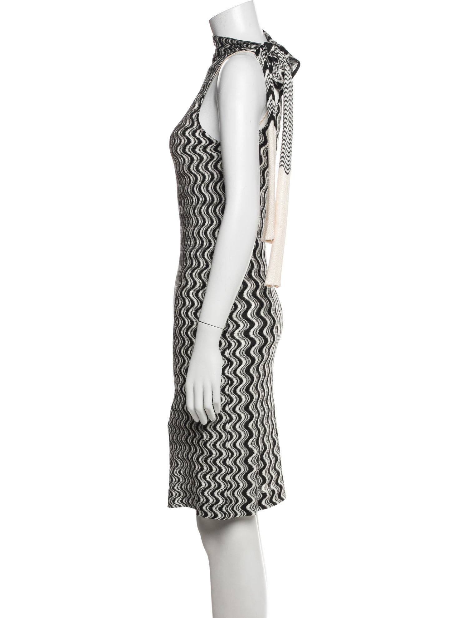 Missoni Striped Knee-Length Dress