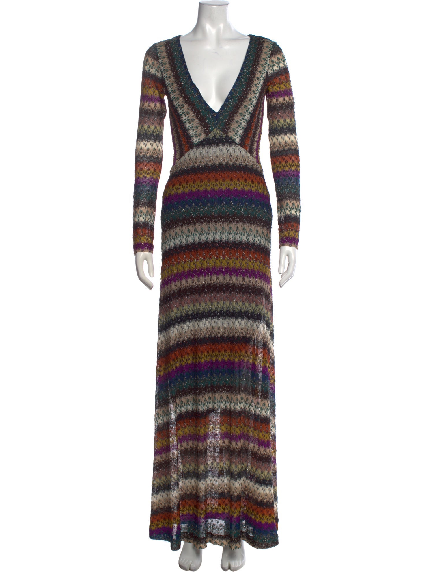 Missoni Striped Long Dress w/ Tags