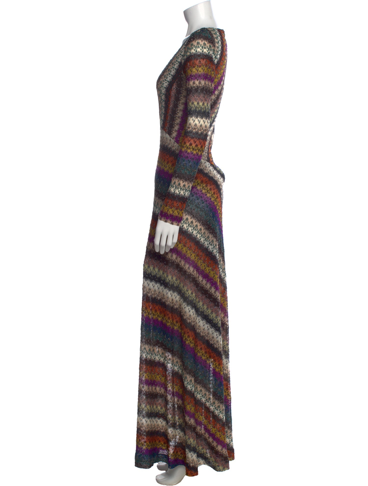 Missoni Striped Long Dress w/ Tags