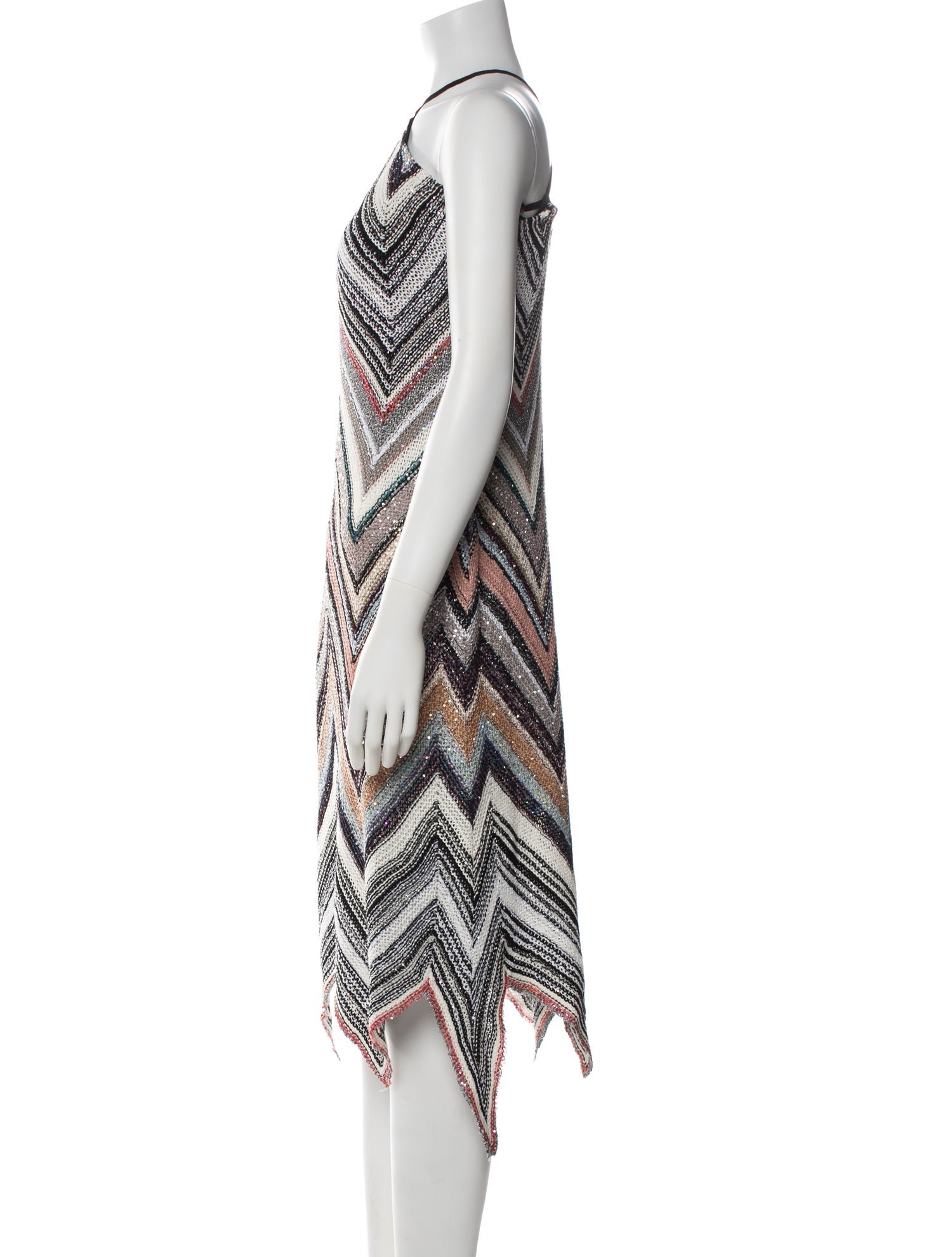 Missoni Striped Midi Length Dress w/ Tags