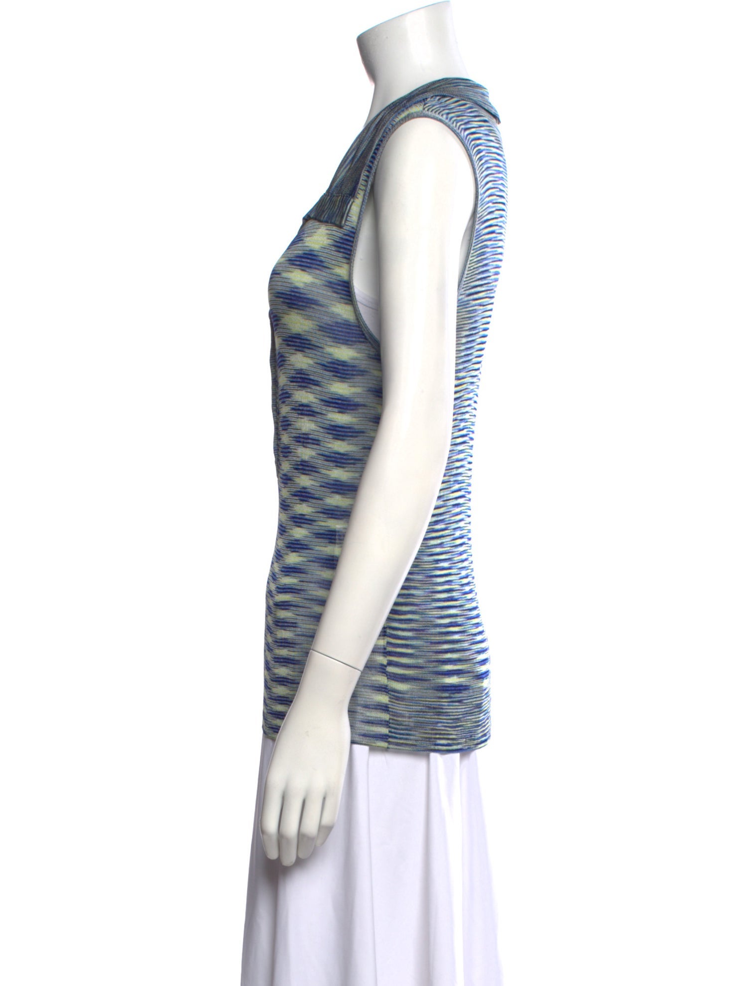 Missoni Patterned V-Neck Polo
