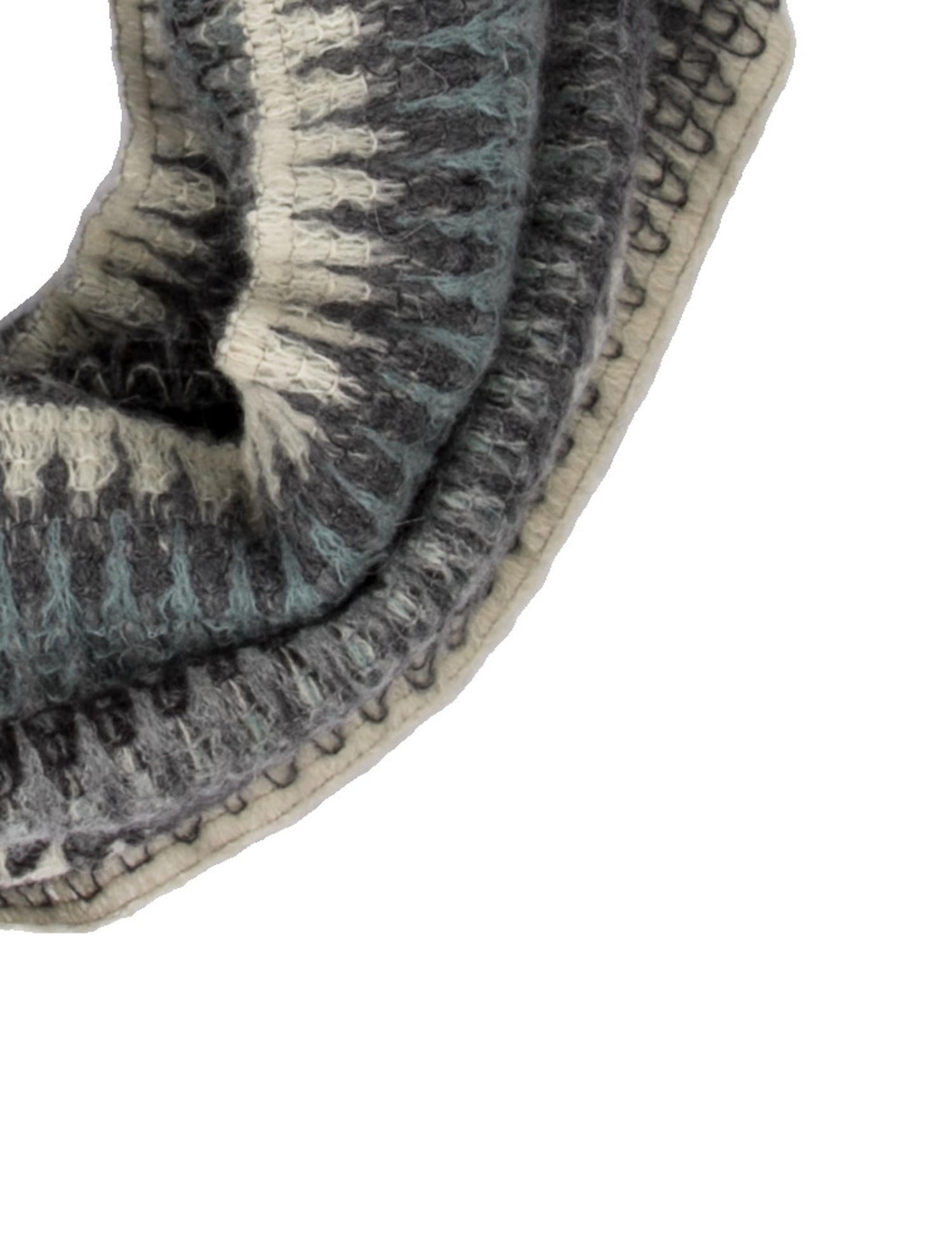 Missoni Acrylic Tweed Pattern Scarf