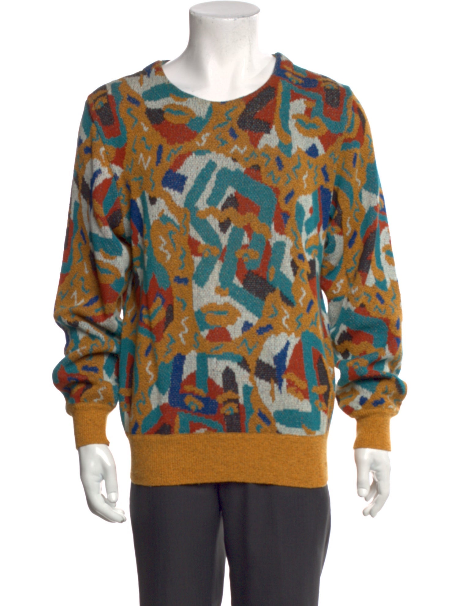 Missoni Patterned Crew Neck Pullover