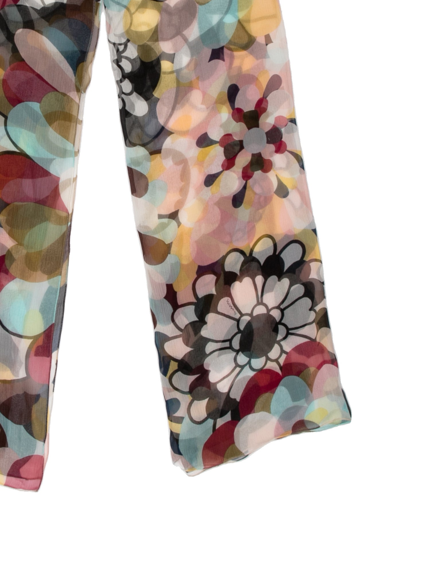 Missoni Silk Floral Print Scarf