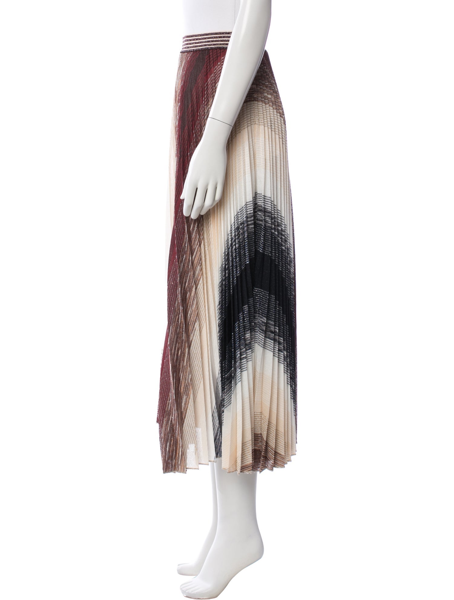 Missoni Striped Midi Length Skirt