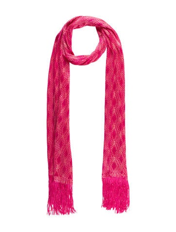 Missoni Diamond Fringed Scarf