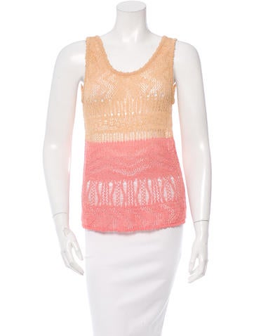 Missoni Two-Tone Knit Top