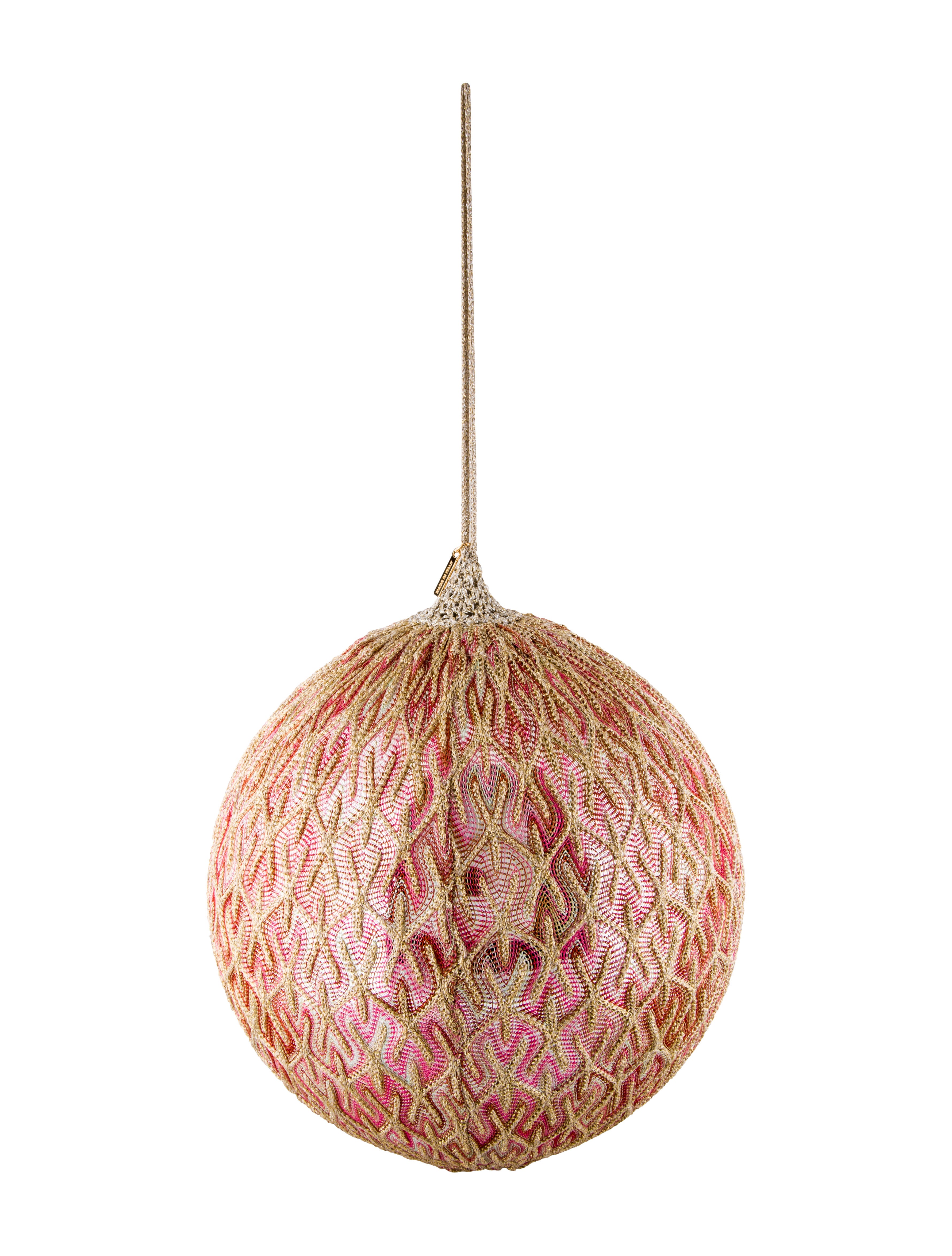 missoni large hanging ornament decor and accessories missoni large hanging ornament decor and accessories