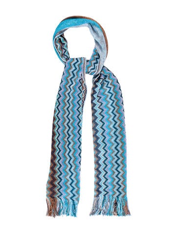 Missoni Metallic Chevron Scarf