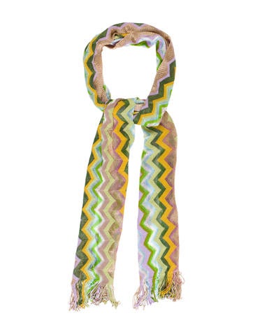 Missoni Knit Chevron Scarf w/ Tags