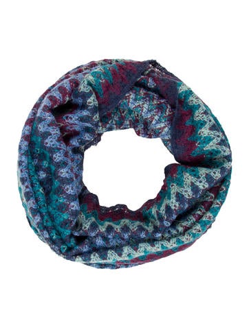 Missoni Patterned Infinity Scarf