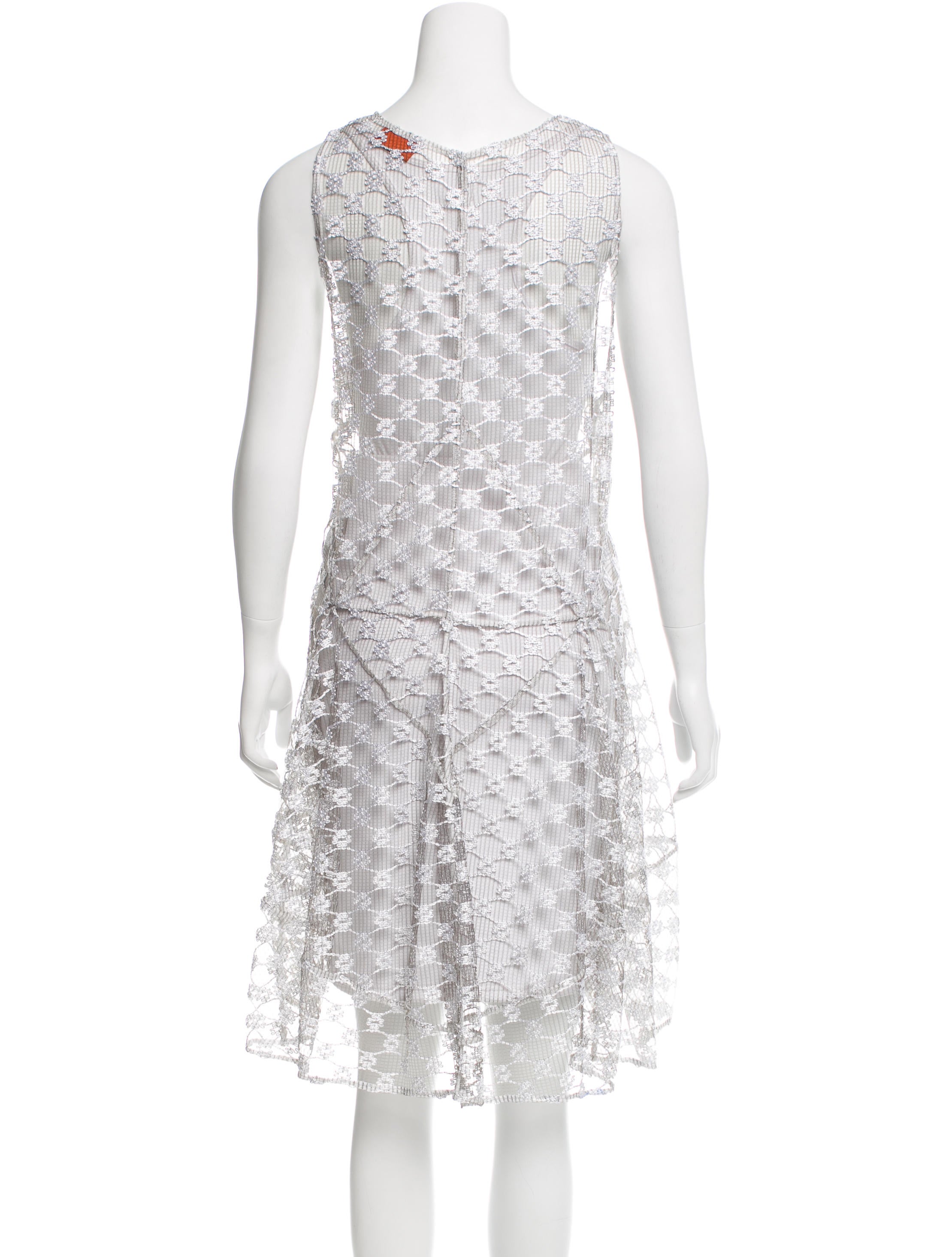 open knit dress
