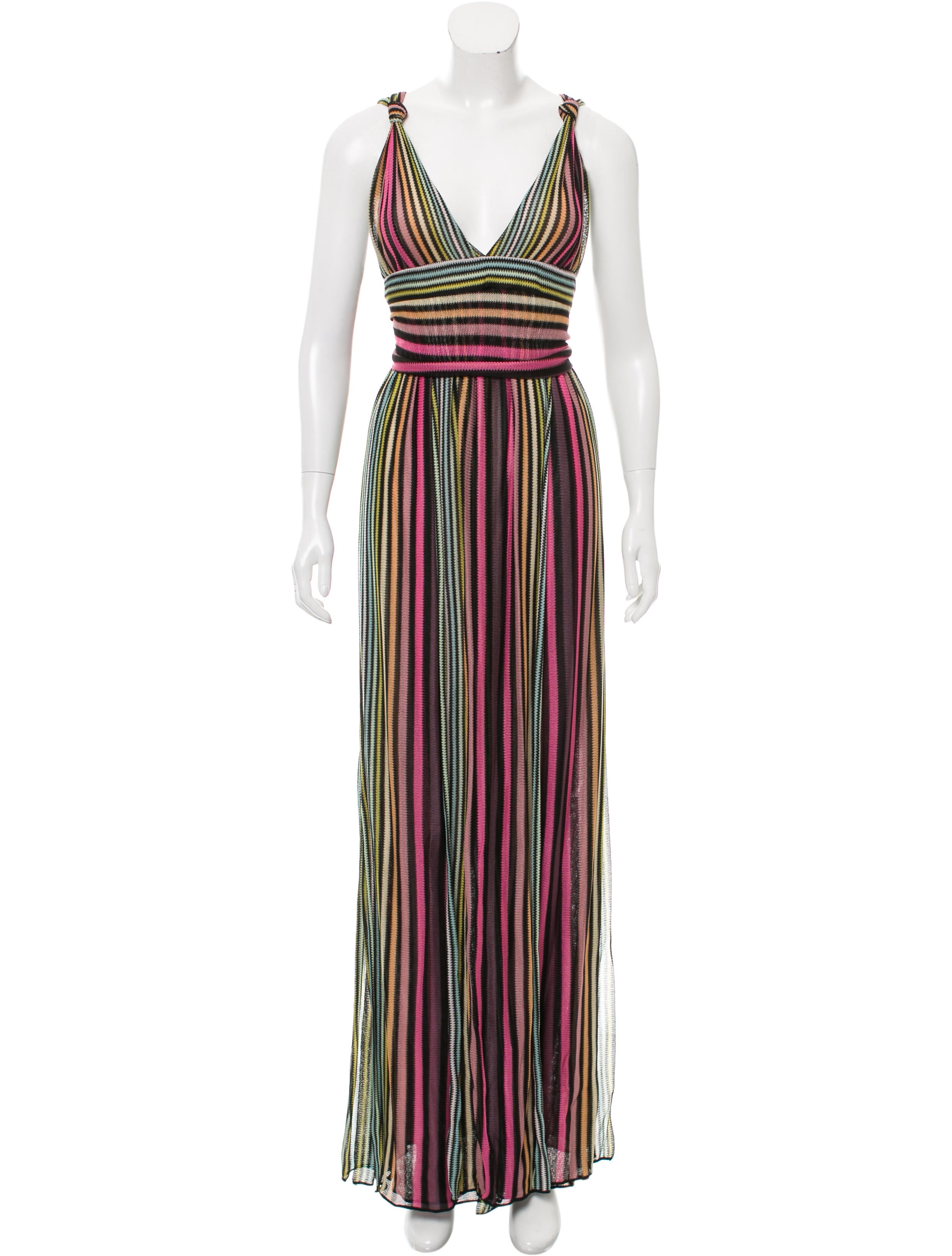 missoni striped maxi dress clothing mis40958 the missoni striped maxi dress clothing mis40958 the