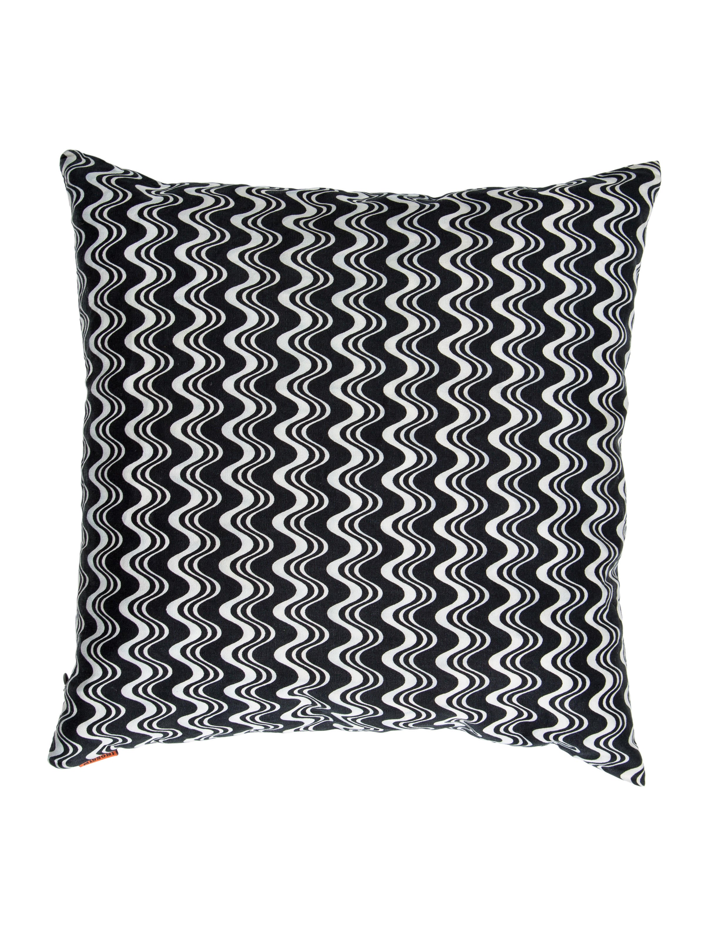 Missoni Swirl Patterned Throw Pillow Bedding And Bath MIS41358