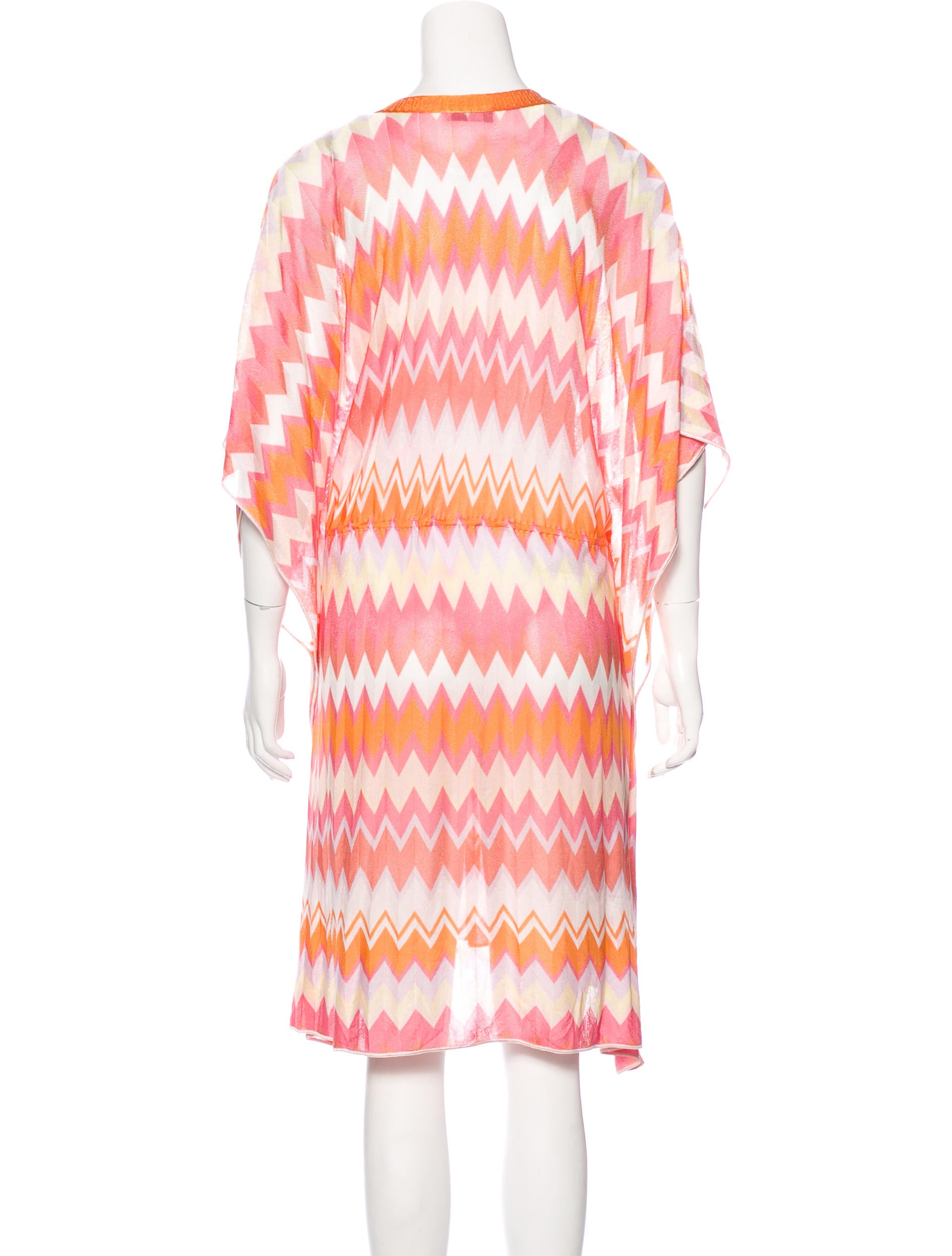 Missoni Chevron Swim CoverUp Swimwear MIS41363 The RealReal
