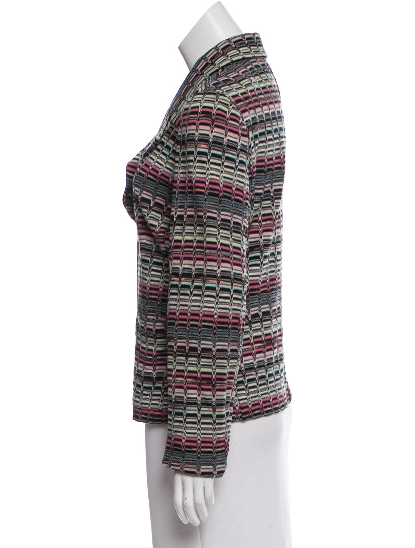 Missoni Pattern Knit Jacket - Clothing - MIS41815 The RealReal